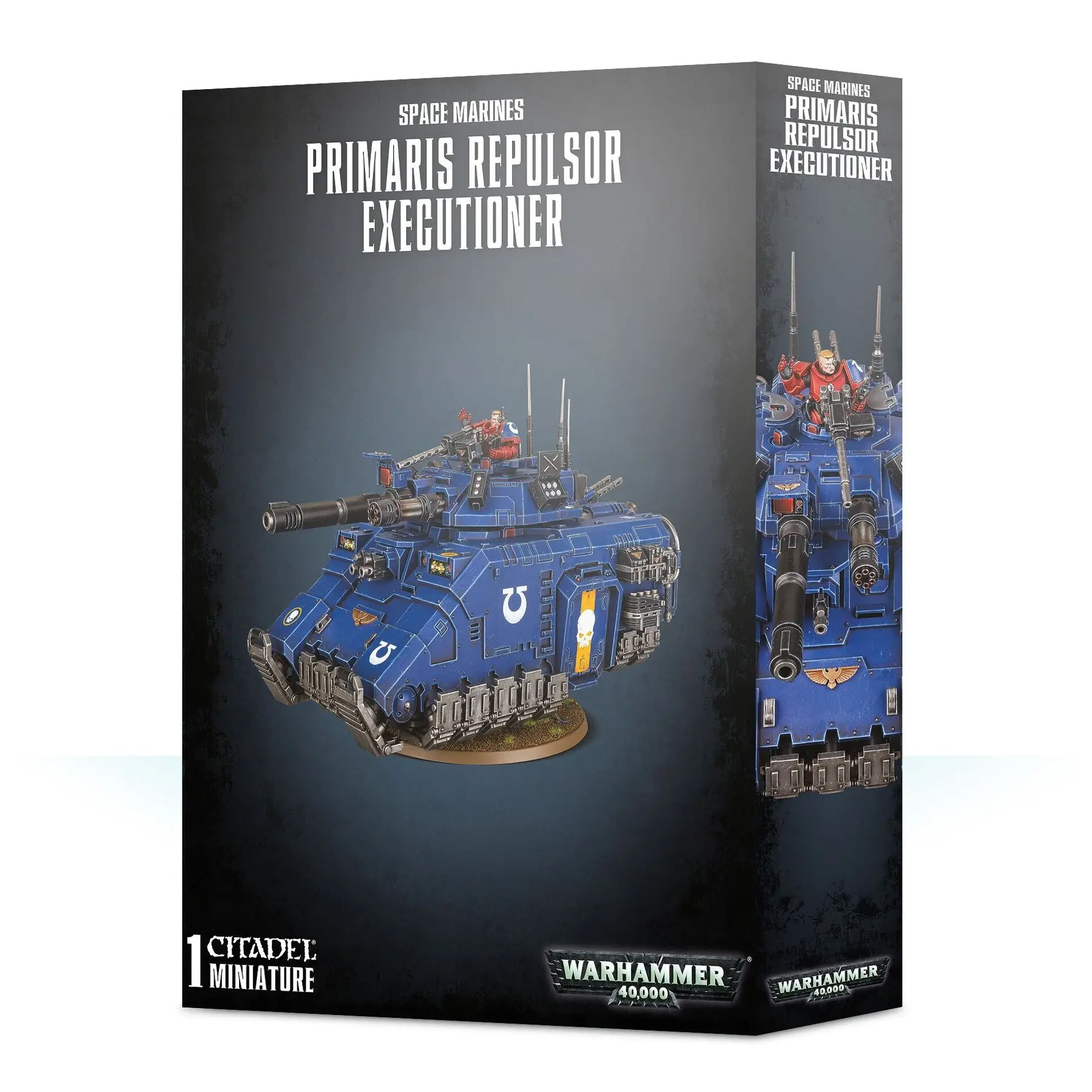 Figur mit 150 Teilen Games Workshop Warhammer 40k - Space Marine Primaris Repulsor Executioner