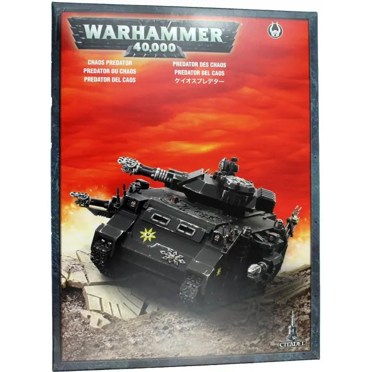 Gesellschaftsspiele Games Workshop Warhammer 40k - Space Marine du Chaos Predator