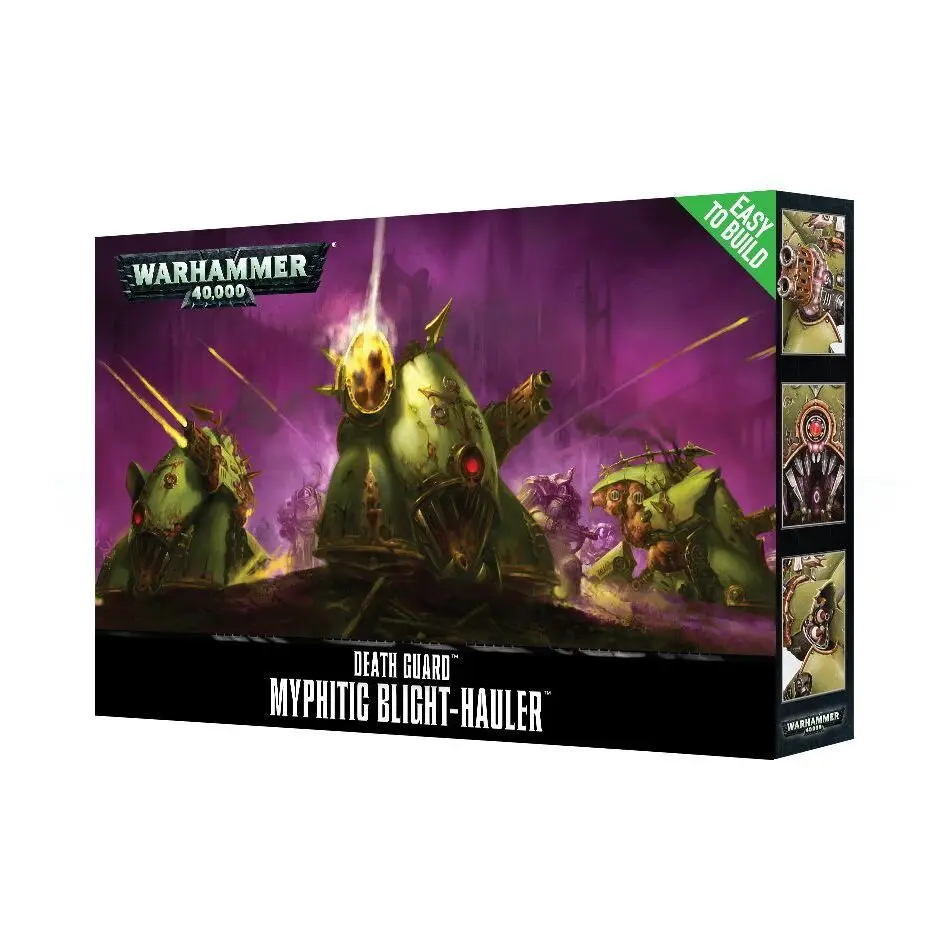 Figurine Games Workshop Warhammer 40k - Easy to Build : Death Guard Myphitic Blight-hauler
