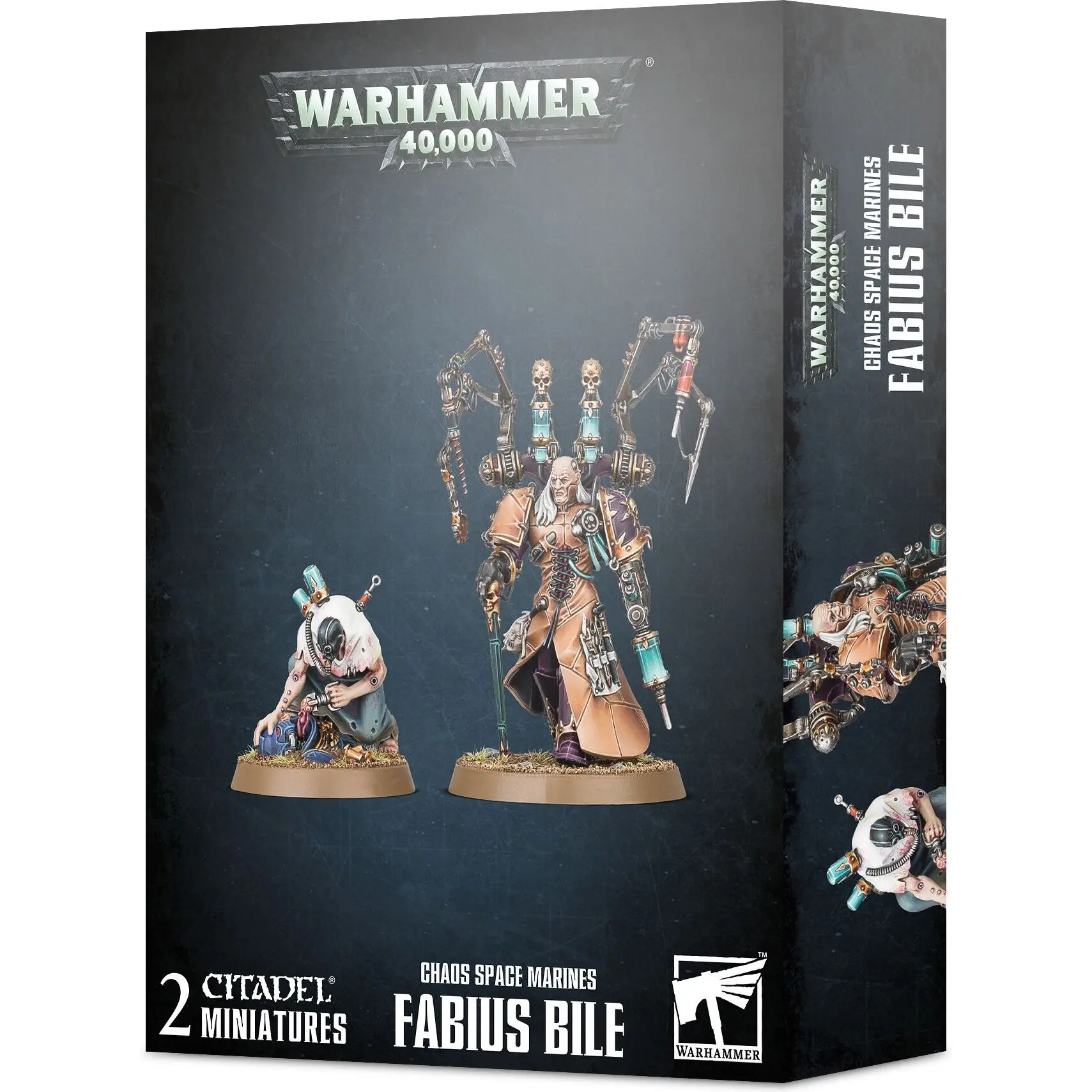 Figurine Games Workshop Warhammer 40k - Space Marine du Chaos Fabius Bile