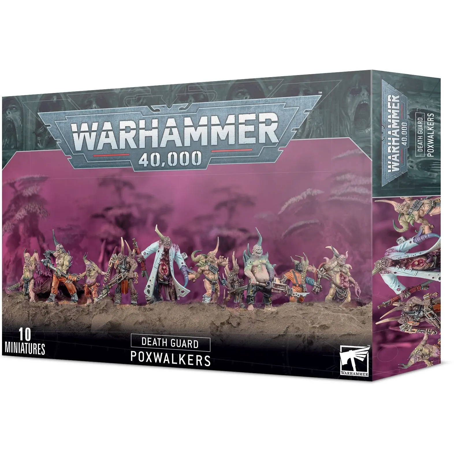 Figurine Games Workshop Warhammer 40k - Death Guard Véroleux