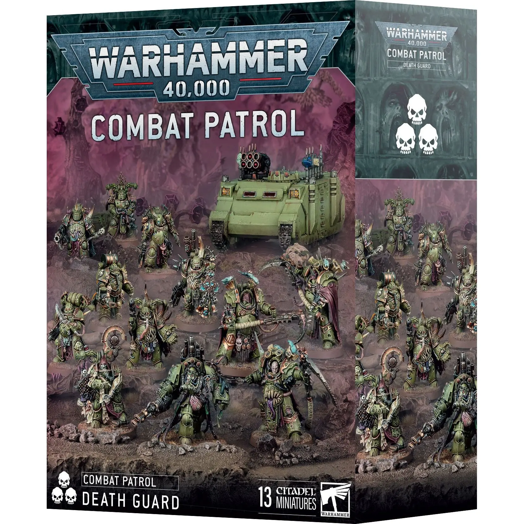 Figurine Games Workshop Warhammer 40k - Patrouille Death Guard (2025) (x13)