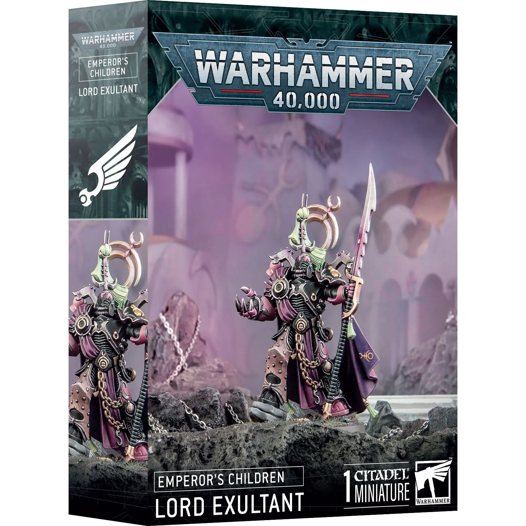 Figurine Games Workshop Warhammer 40k - SMC Emperor's Children Seigneur Exultant