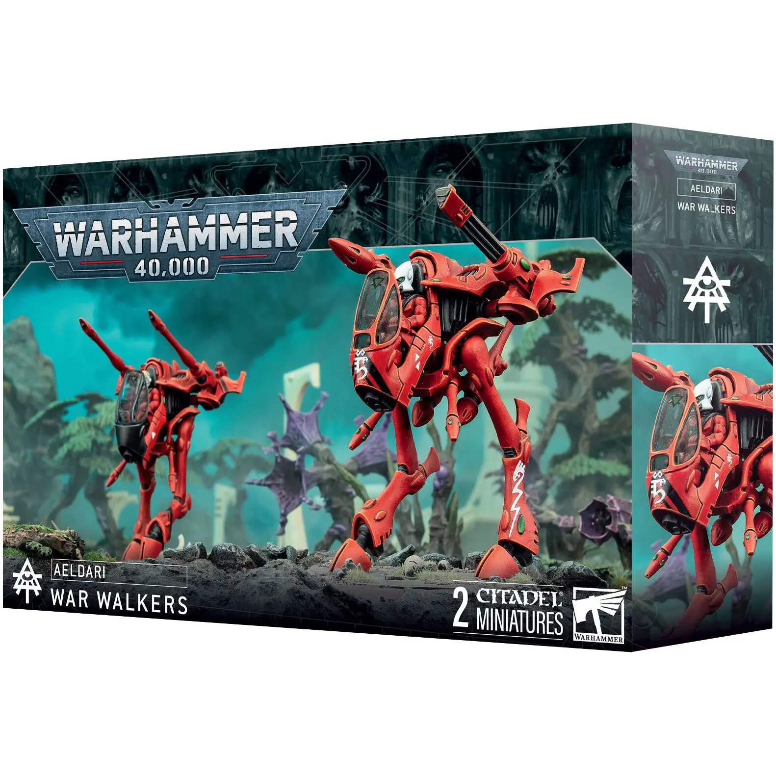 Figurine Games Workshop Warhammer 40k - Aeldari Marcheurs de Guerre (x2)
