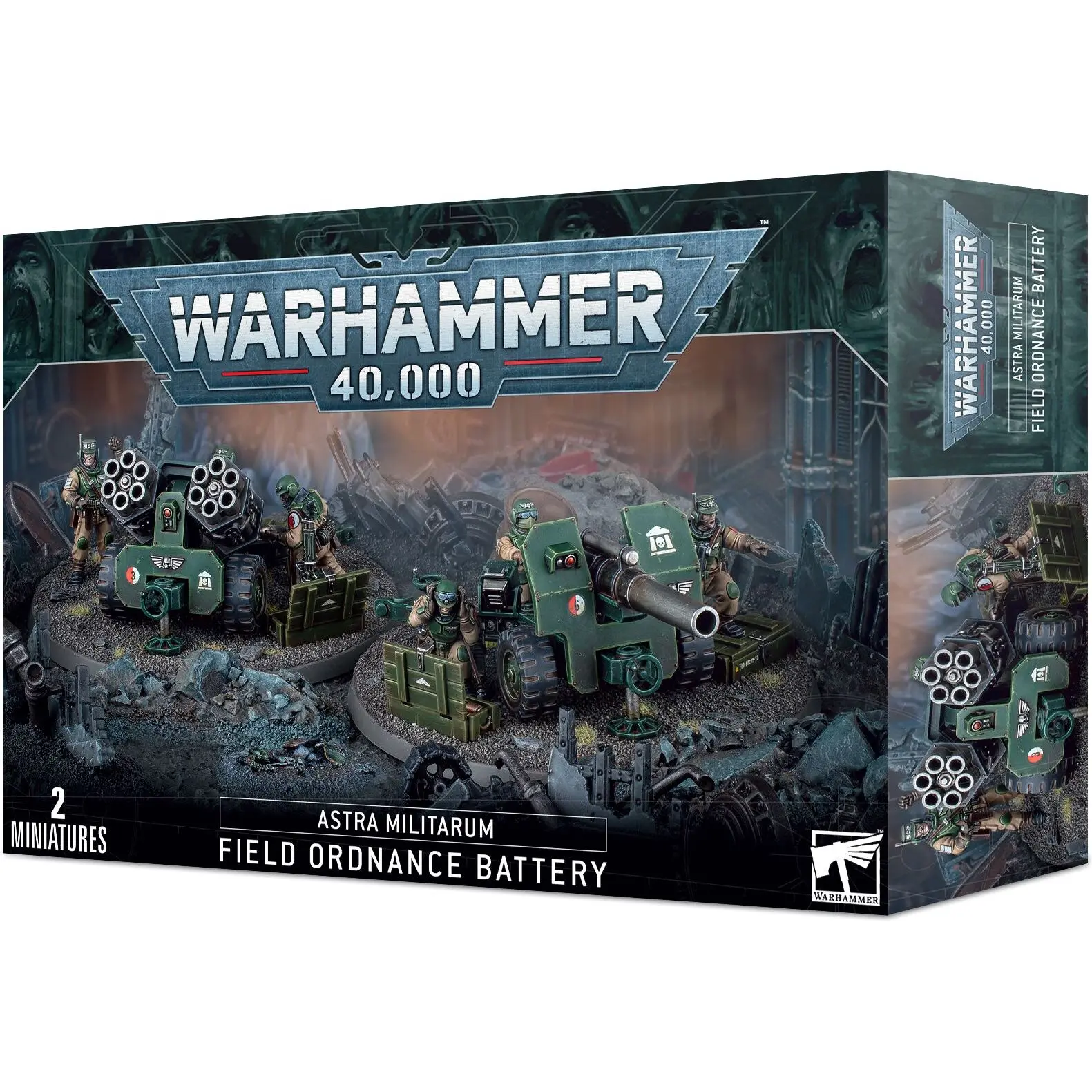 Figurine Games Workshop Warhammer 40k - Astra Militarum Batterie d'Artillerie