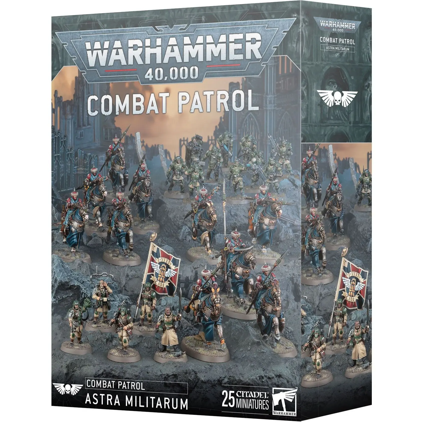 Figurine Games Workshop Warhammer 40k - Patrouille Astra Militarum (x25)