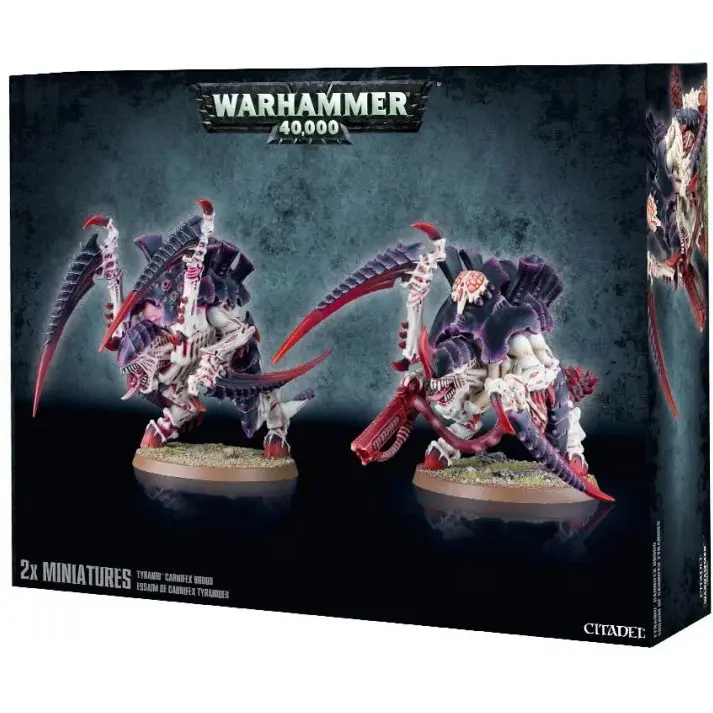 Figurine Games Workshop Warhammer 40k - Tyranids Carnifex Brood