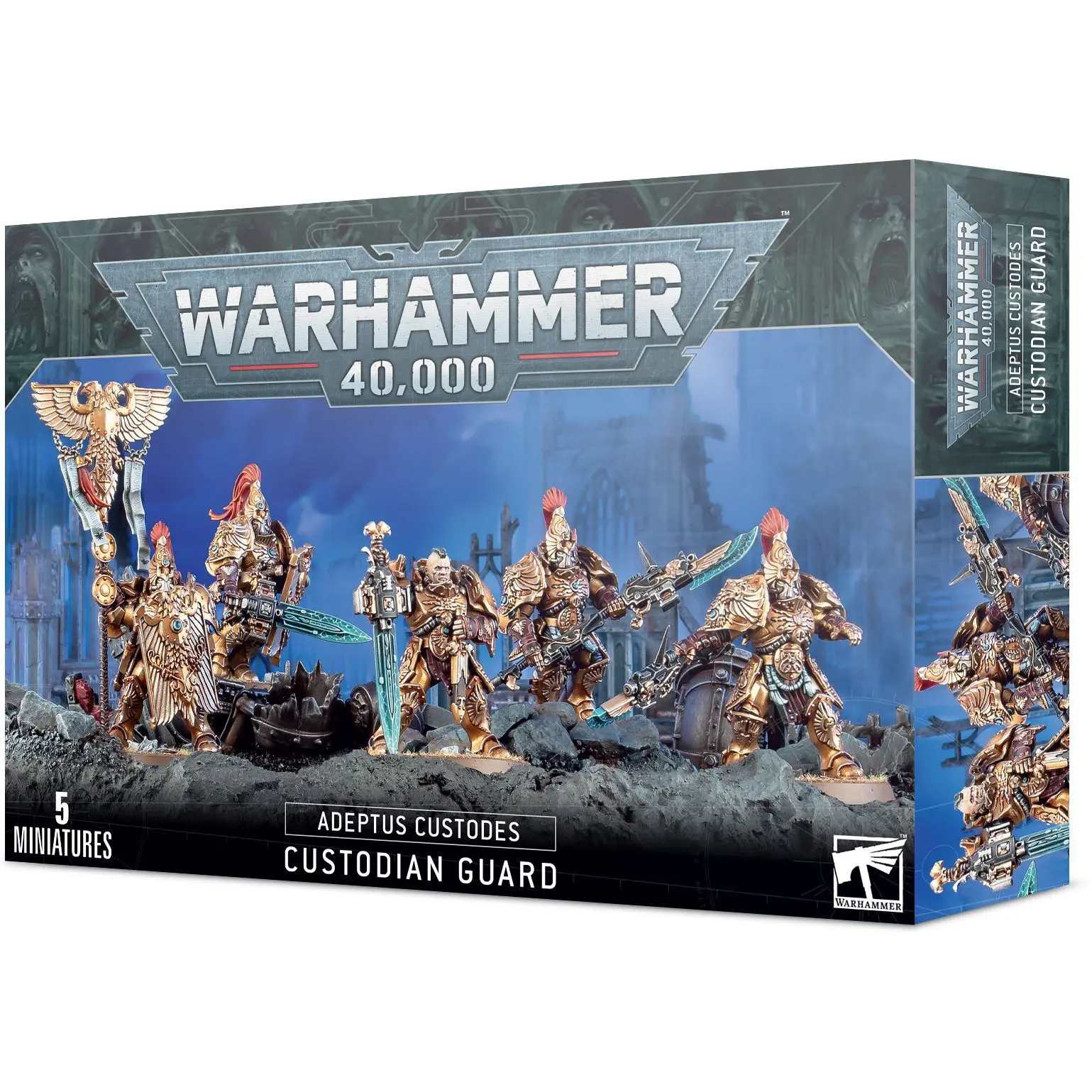 Figurine Games Workshop Warhammer 40k - Adeptus Custodes Custodian Guard