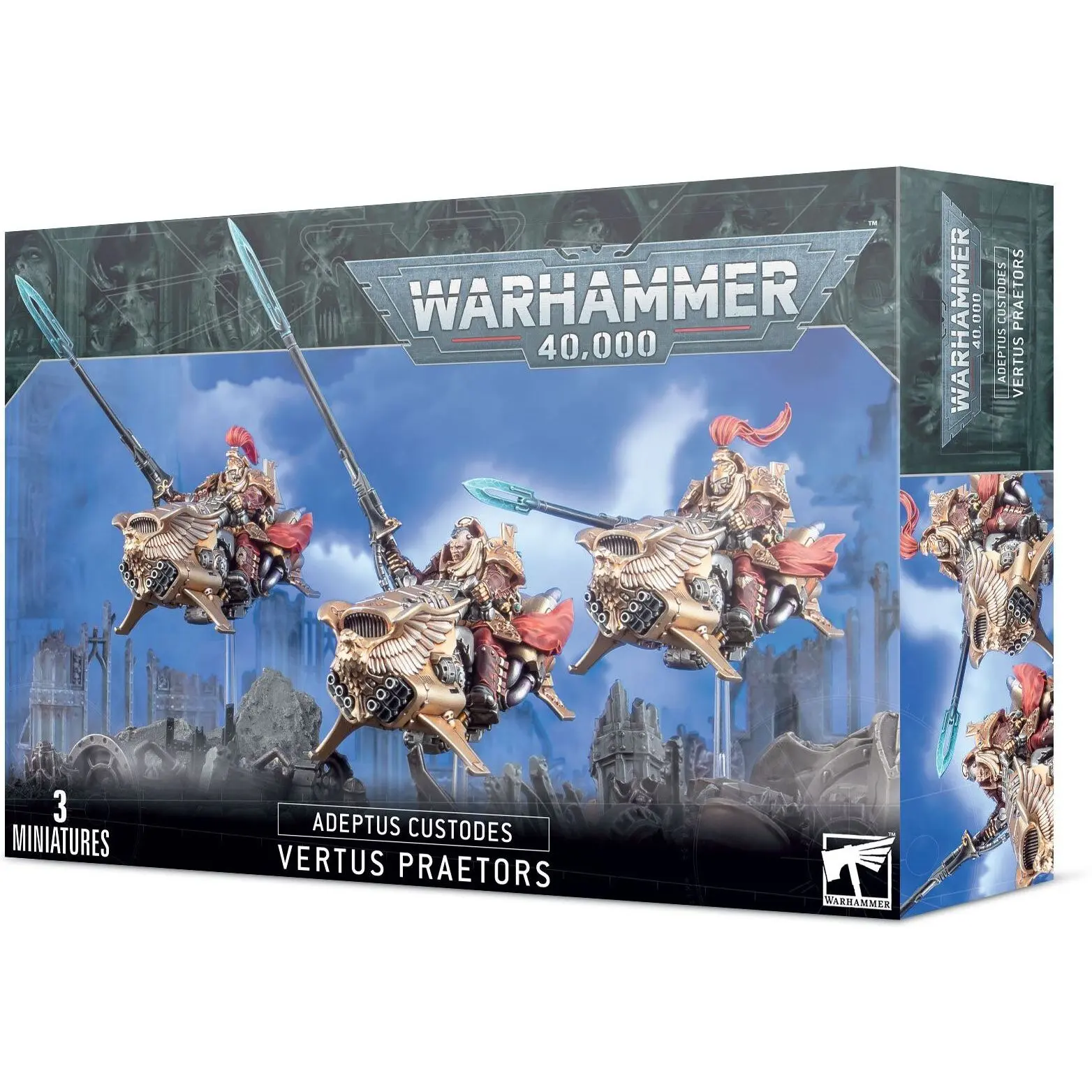 Figurine Games Workshop Warhammer 40k - Adeptus Custodes Vertus Praetors