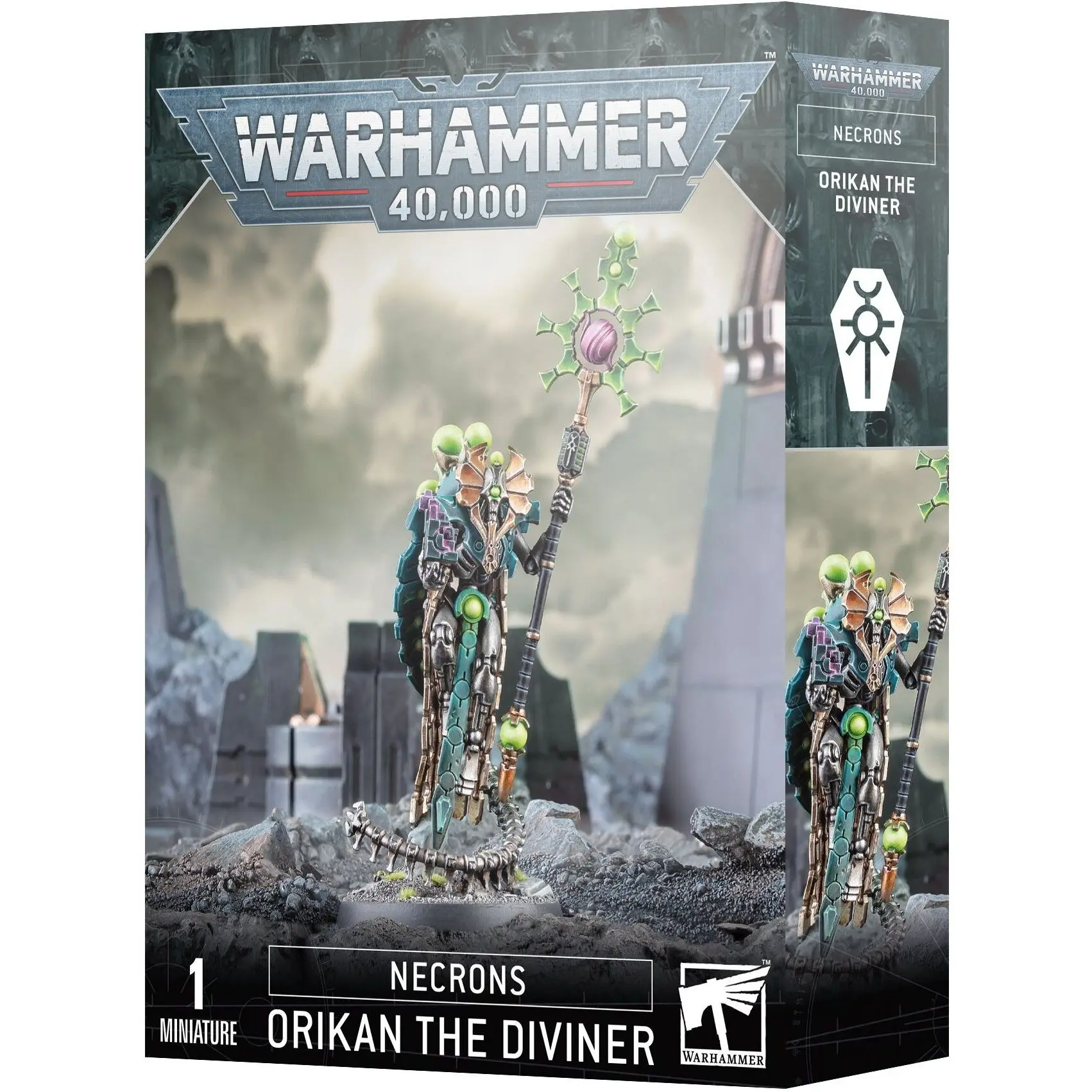 Figurine Games Workshop Warhammer 40k - Necron Orikan Le Devin