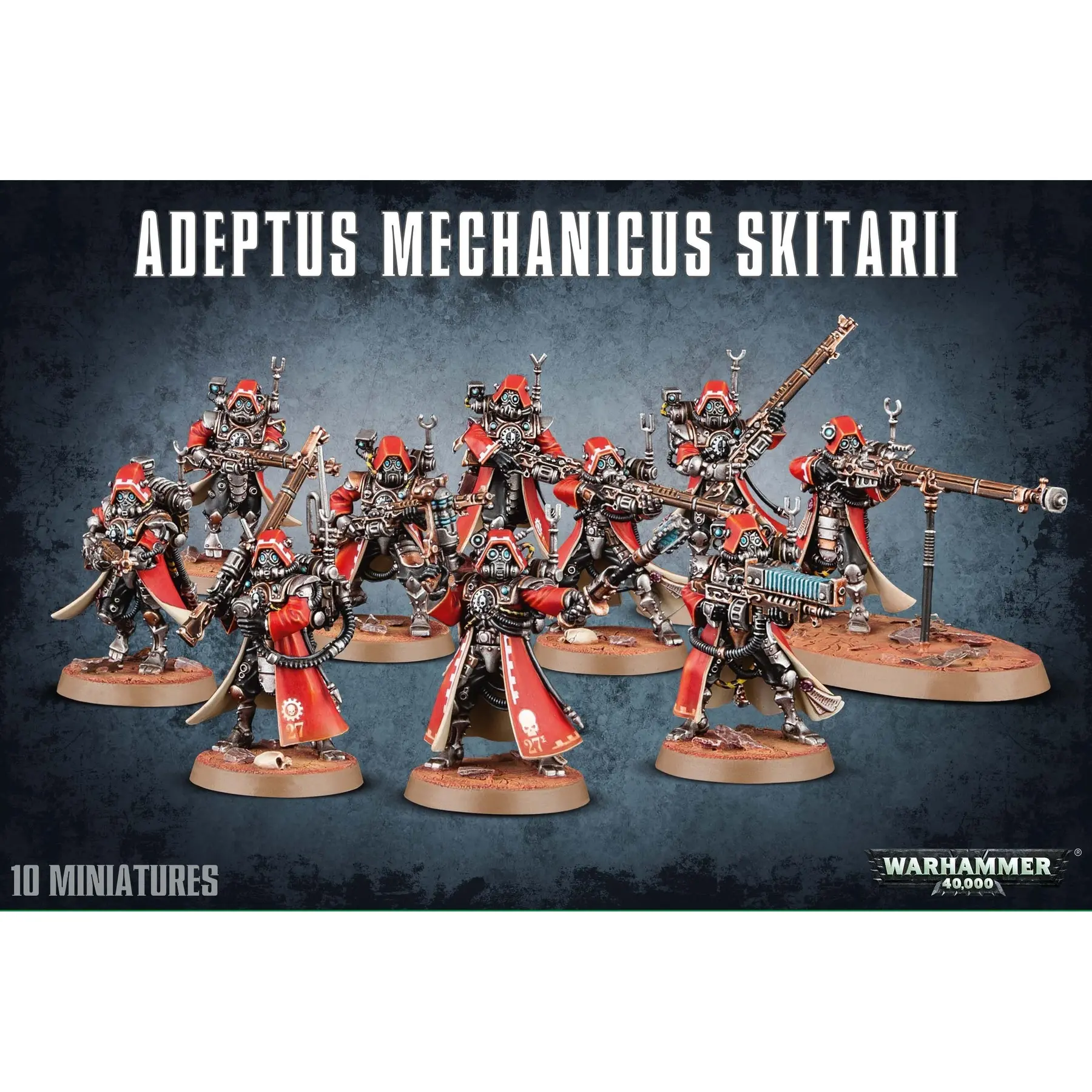 Figurine Games Workshop Warhammer 40k - Adeptus Mechanicus Skitarii Rangers / Vanguard