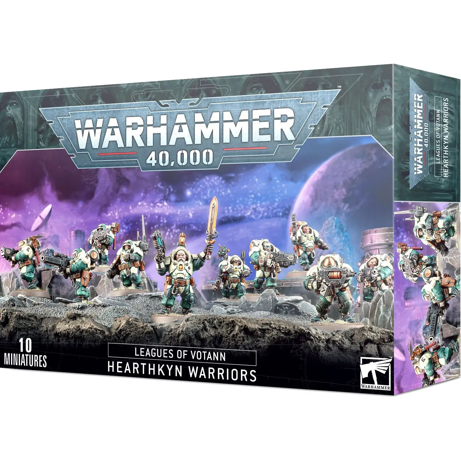 Figurine Ligues von Votann Games Workshop Warhammer 40k Guerriers Atrekogs
