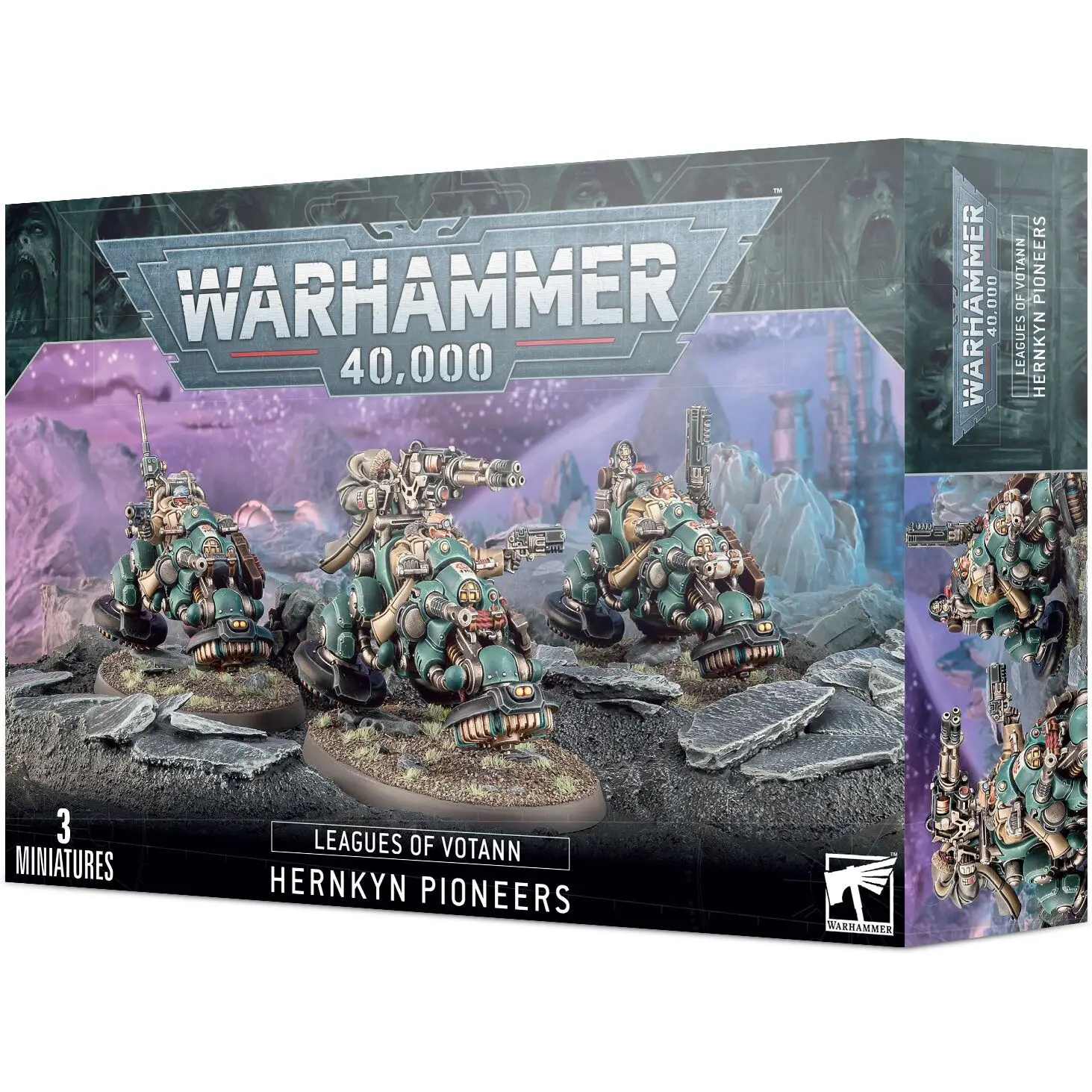 Figurine Ligues von Votann Games Workshop Warhammer 40k Pionniers Hernkogs