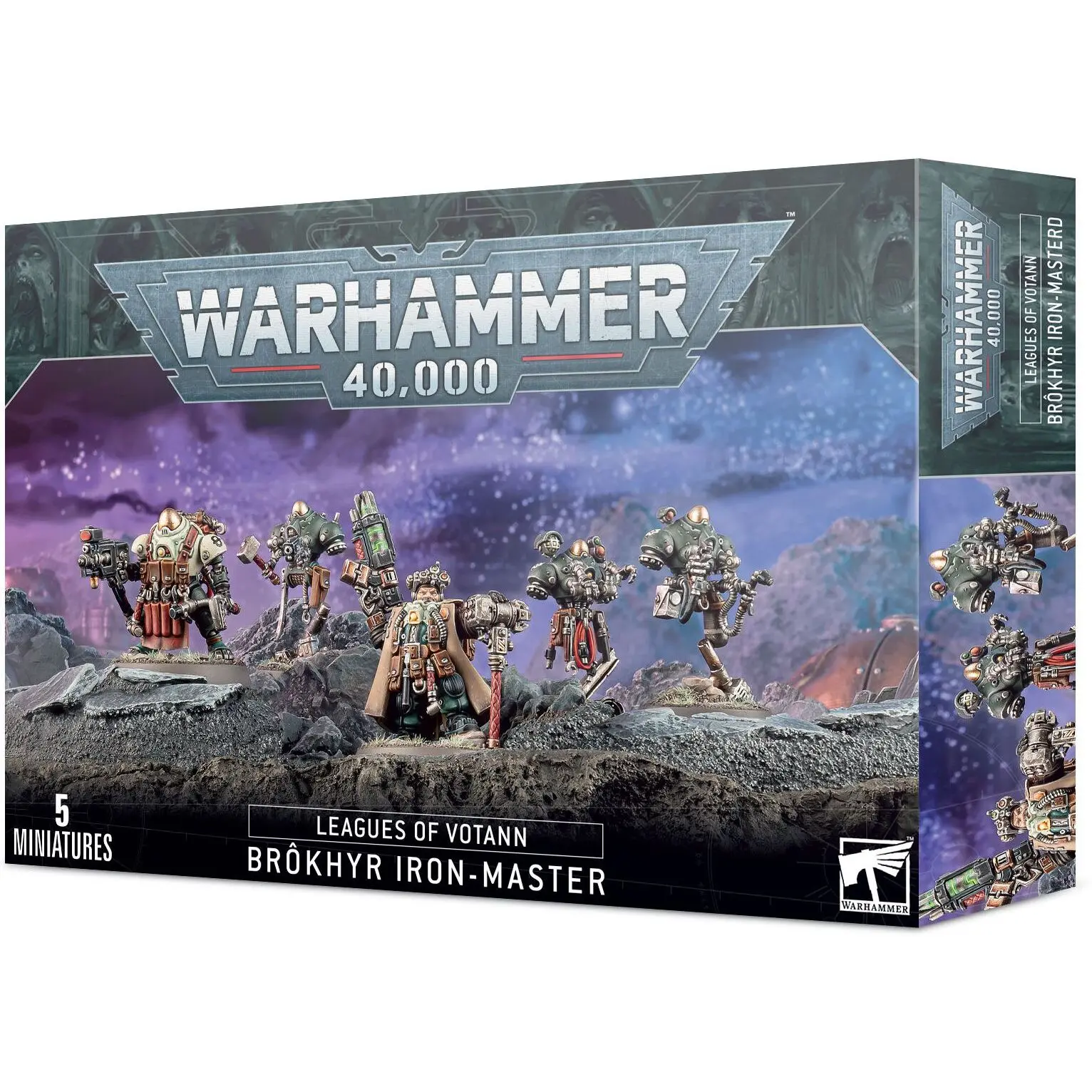 Figurine Ligues von Votann Games Workshop Warhammer 40k Maitre de Fer Brokhyr