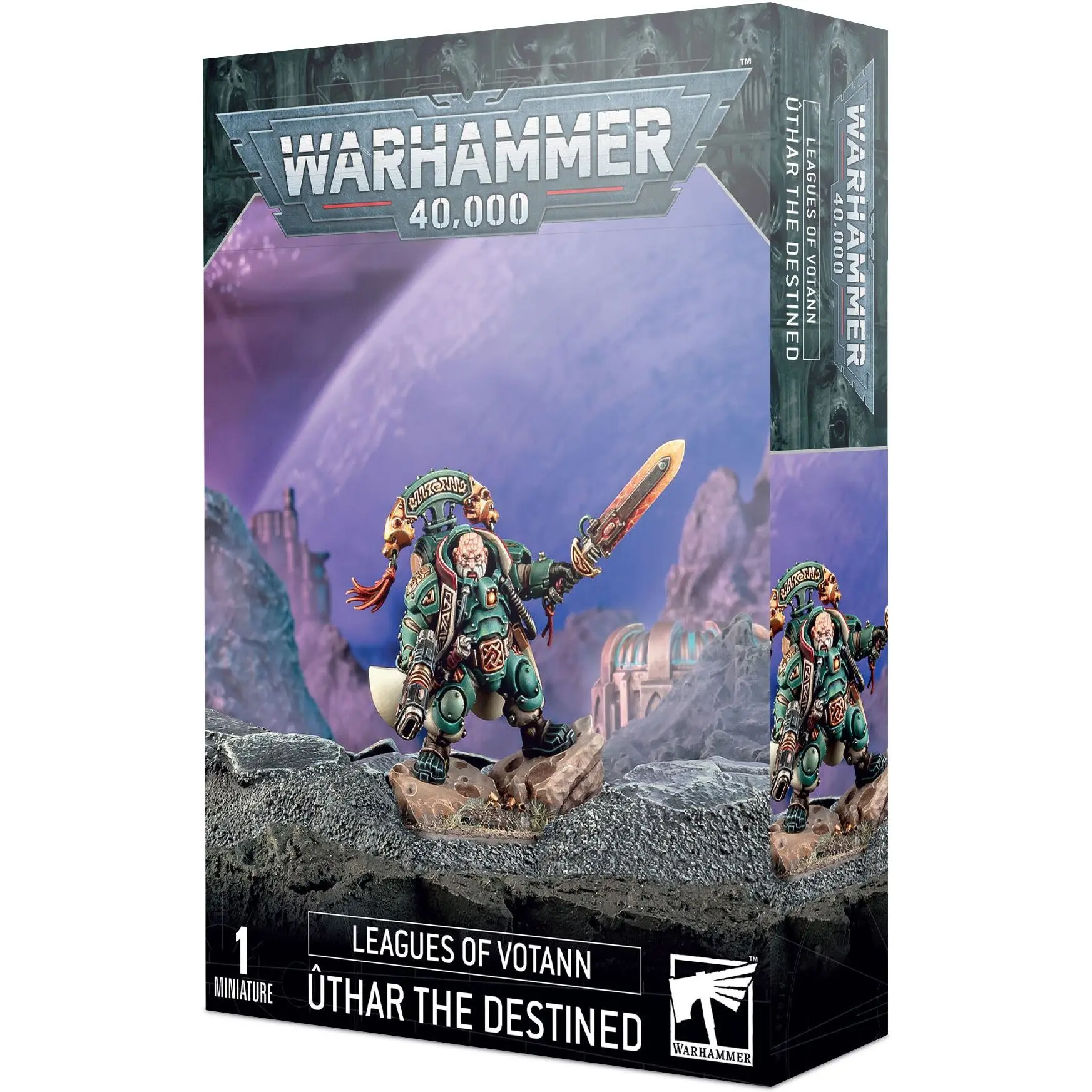 Figurine Ligues von Votann Games Workshop Warhammer 40k Uthar le Destiné