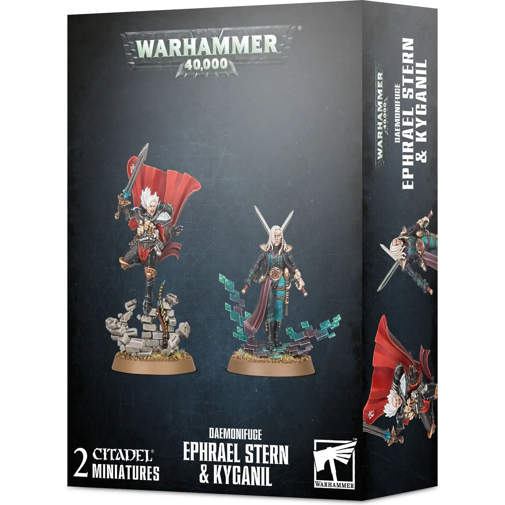 Figurine Games Workshop Warhammer 40k - Daemonifuge - Ephrael Stern & Kyganil