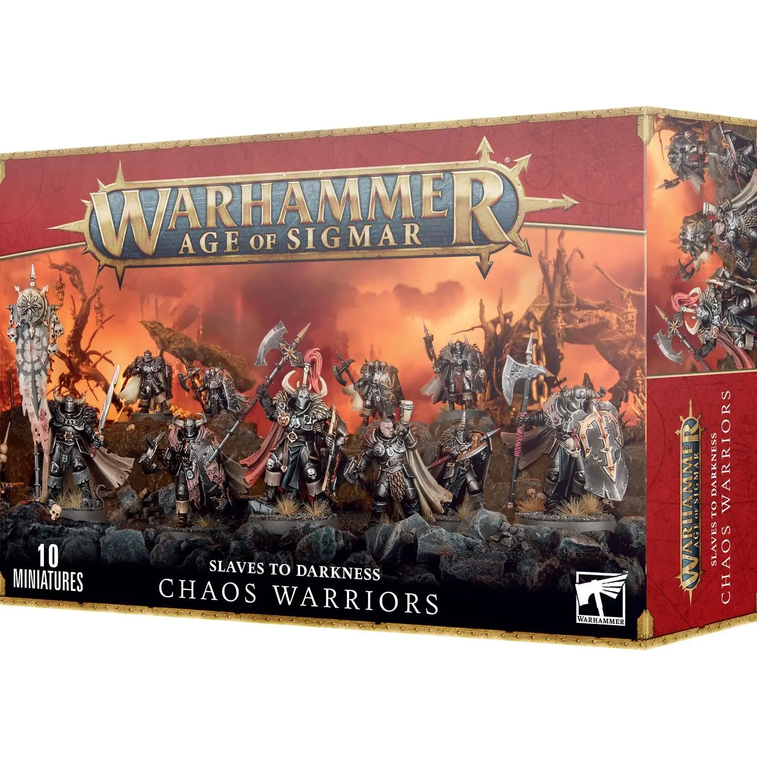 Figurine Games Workshop Warhammer AoS - Slave to Darkness Guerriers du Chaos