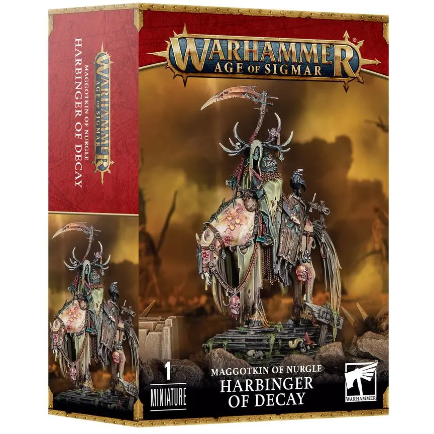 Figurine Games Workshop Warhammer AoS - Nurgle Emissaire du Declin