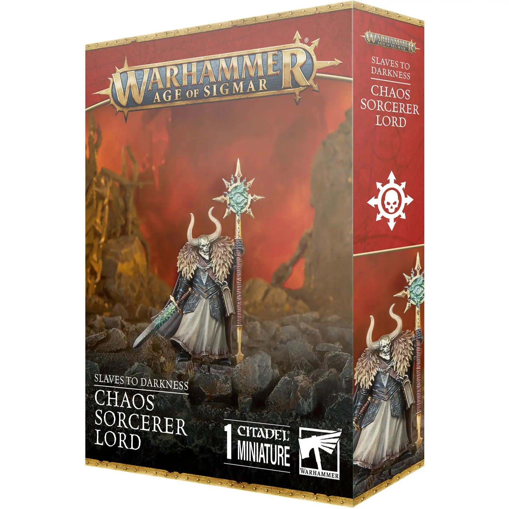 Figurine Games Workshop Warhammer AoS - Slave to Darkness Seigneur Sorcier du Chaos