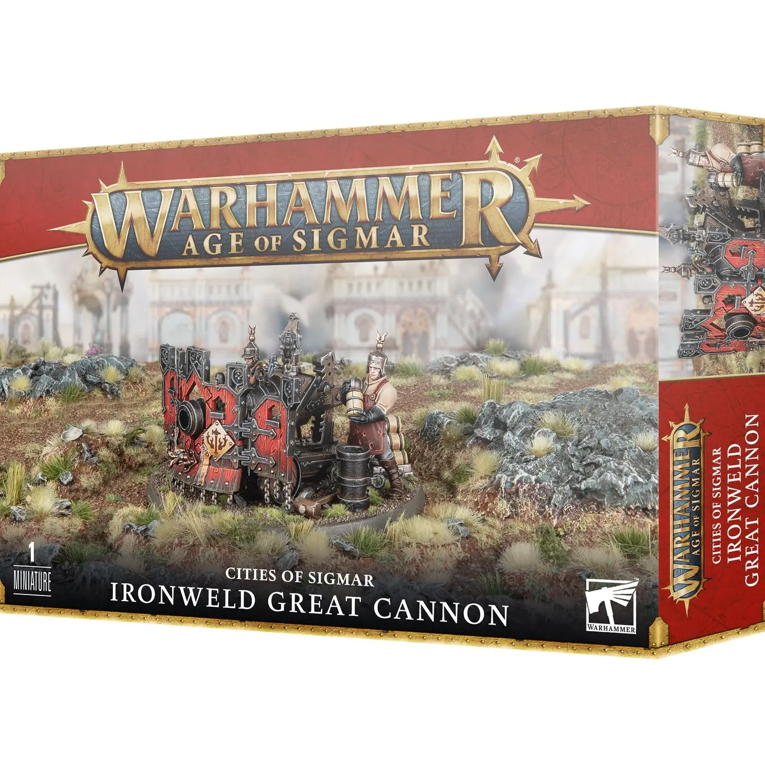 Figurine Games Workshop Warhammer AoS - Cities of Sigmar Grand Canon d'Ironweld