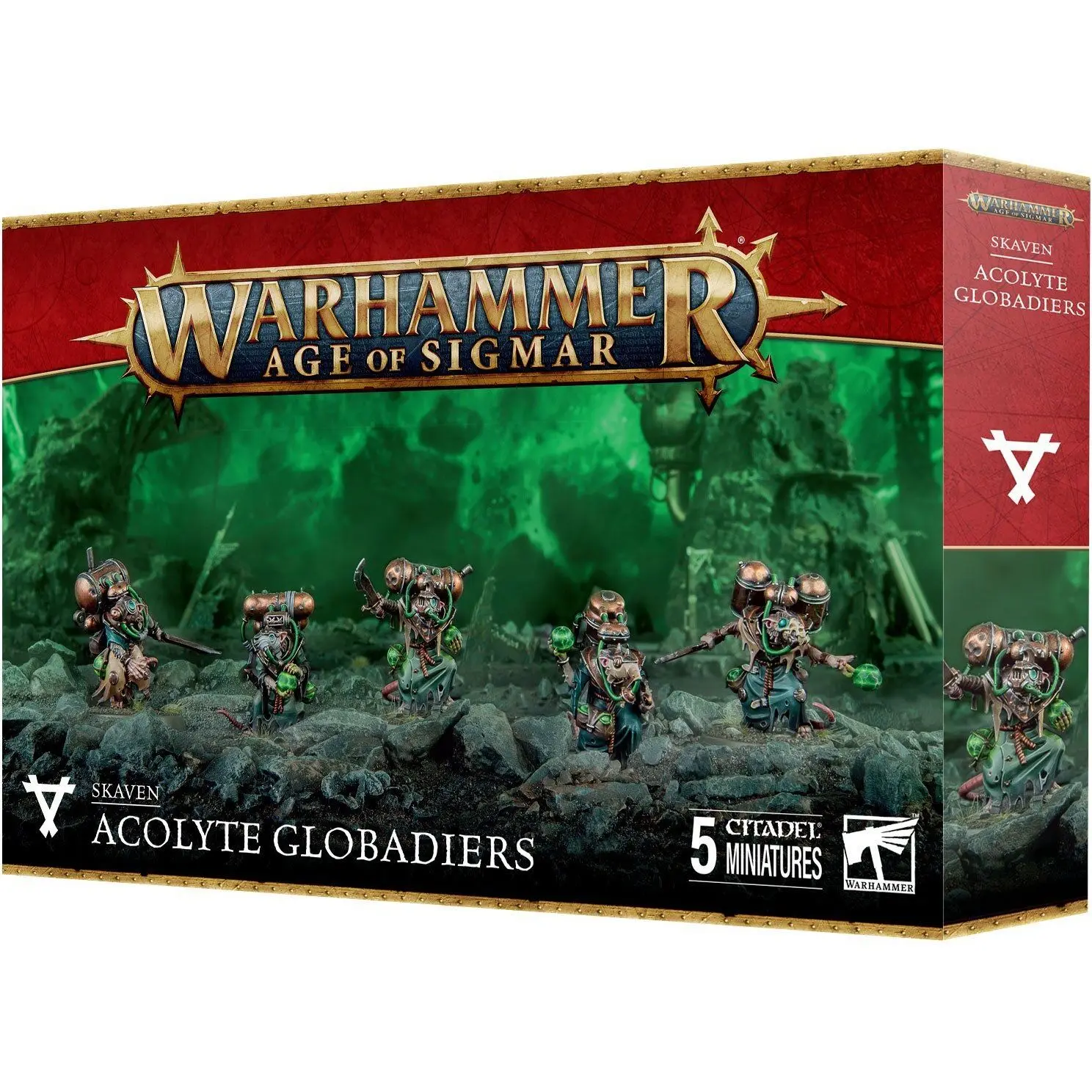Gesellschaftsspiele Games Workshop Warhammer AoS - Skaven Acolytes Globadiers