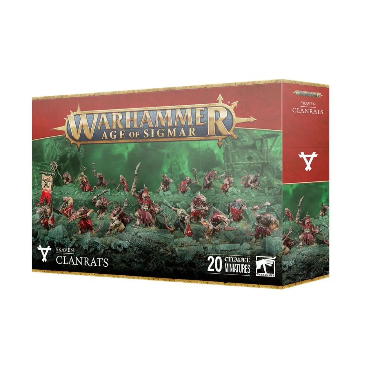 Gesellschaftsspiele Games Workshop Warhammer AoS - Skaven Guerriers des Clans