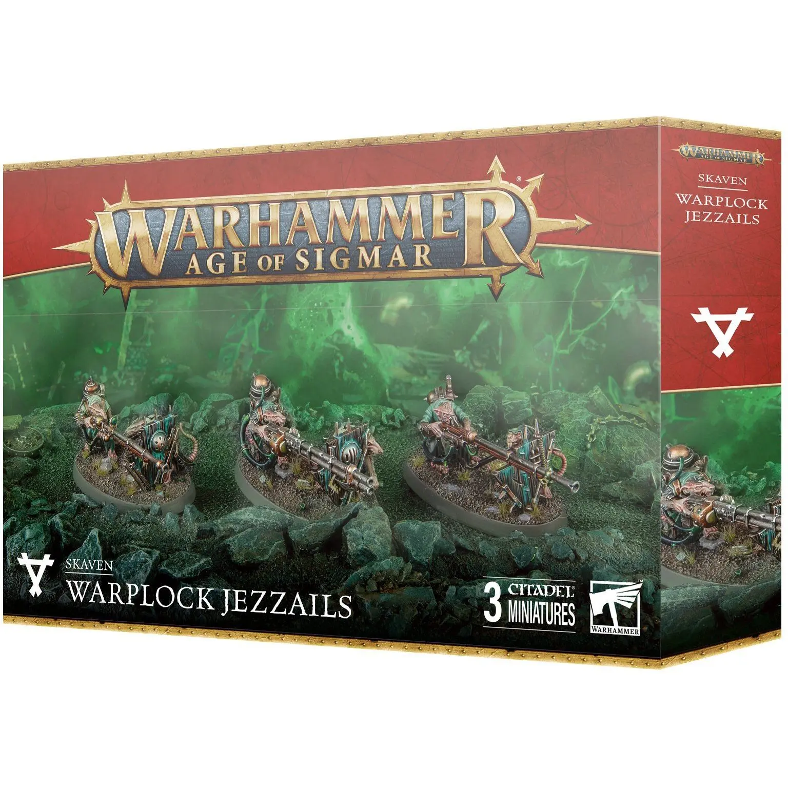 Gesellschaftsspiele Games Workshop Warhammer AoS - Skaven Jezzails à Malepierre