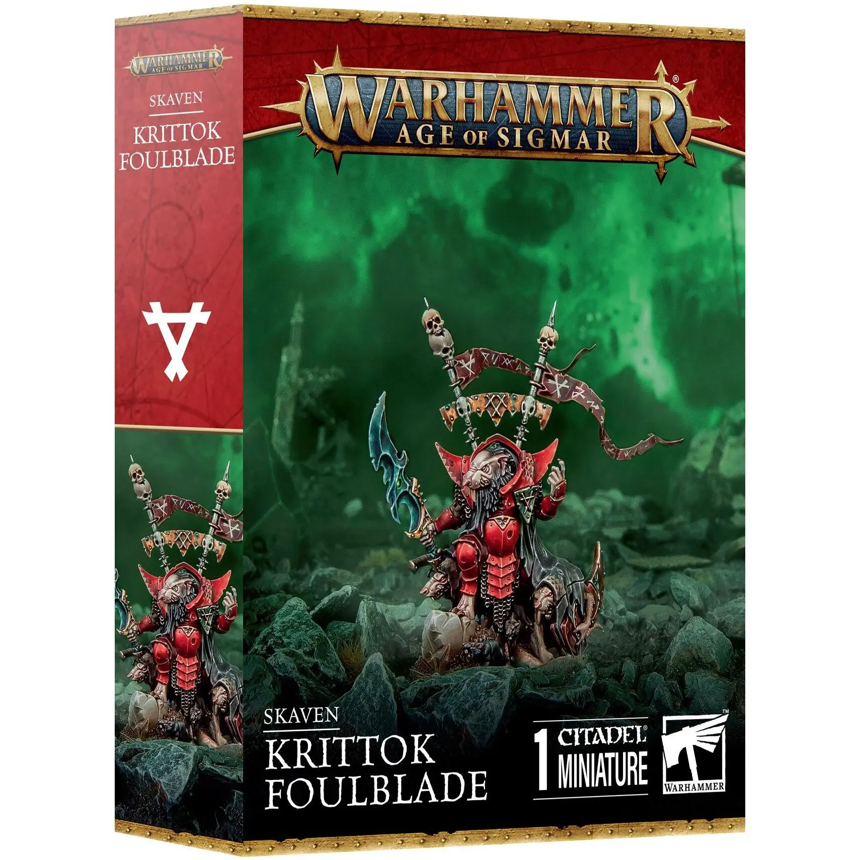 Figurine Games Workshop Warhammer AoS - Skaven Krittok Foulblade
