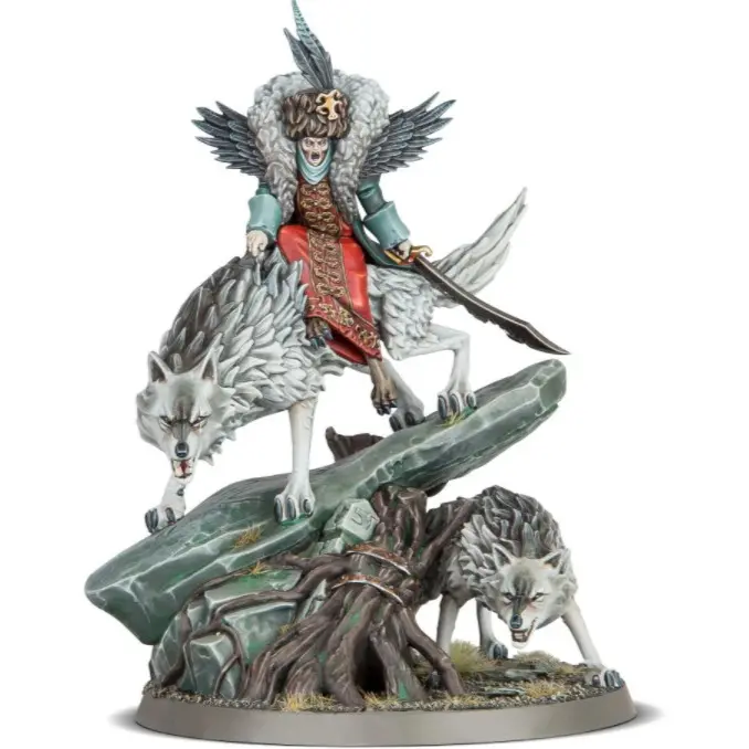 27-teilige Figur Games Workshop Warhammer AoS - Soulblight Gravelords Belladamma Volga First of The Vyrkos