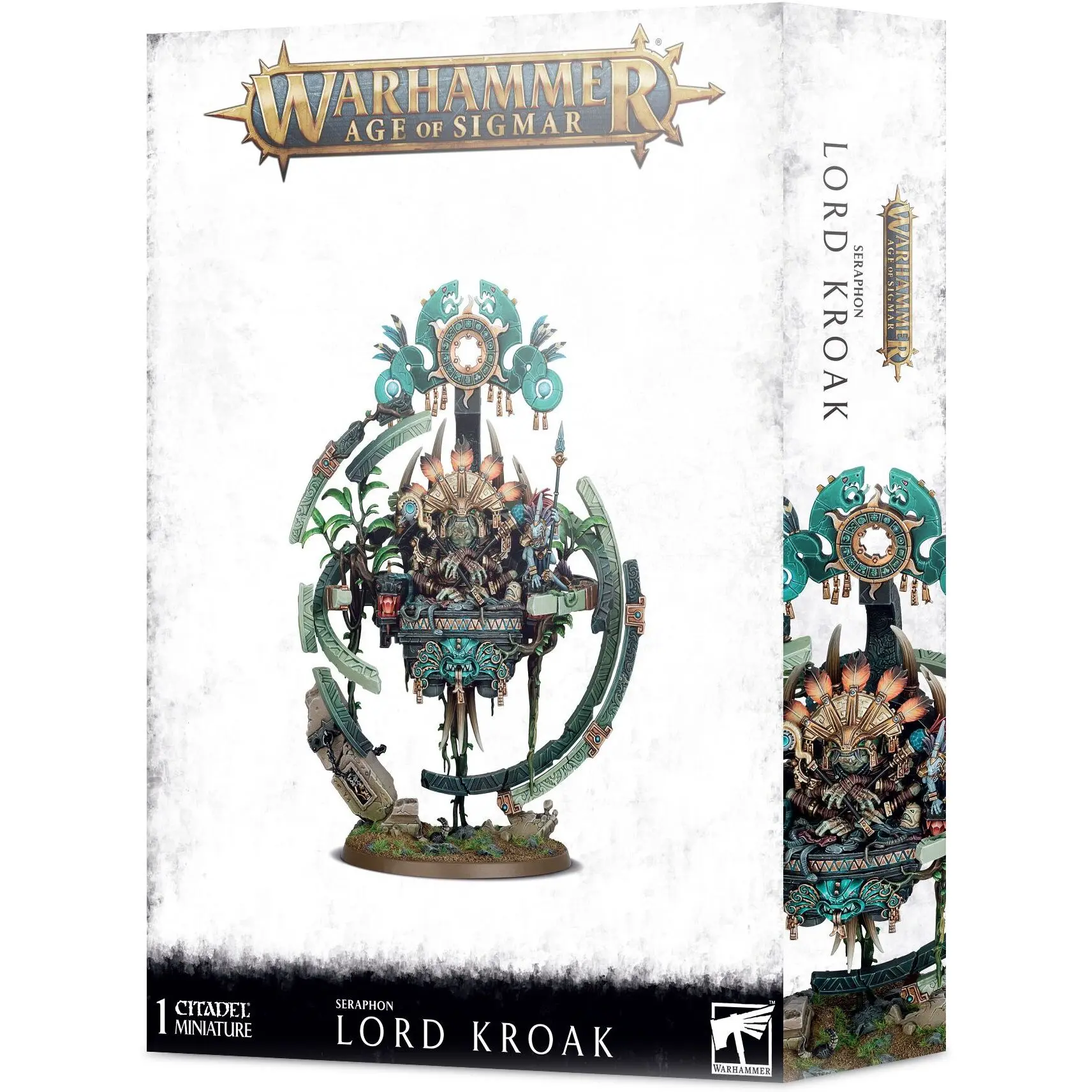 Figurine aus 56 Teilen Games Workshop Warhammer AoS - Seraphon Lord Kroak