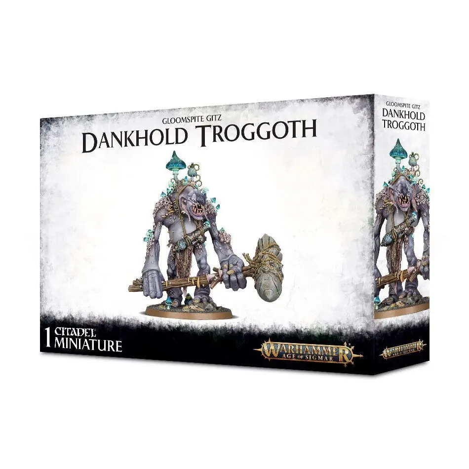 Figurine Games Workshop Warhammer AoS - Gloomspite Gitz Dankhold Troggoth
