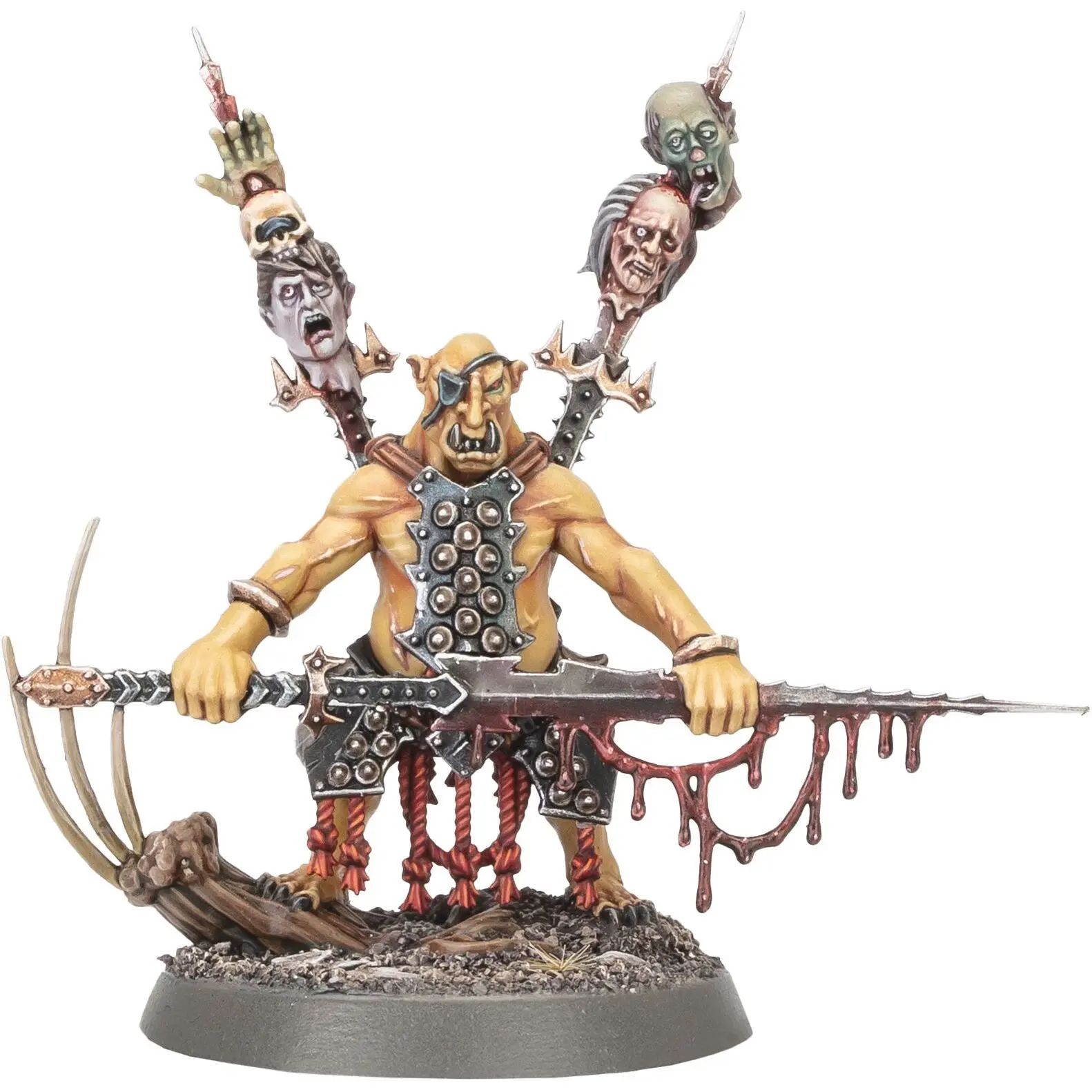 Figurine Games Workshop Warhammer AoS - Orruk Warclans Boss Egorgeur Hobgrot