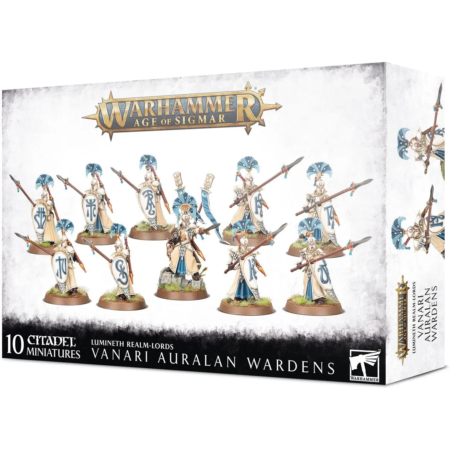 Set mit 10 Figuren Games Workshop Warhammer AoS - Lumineth Realm-lords Vanari Auralan Wardens