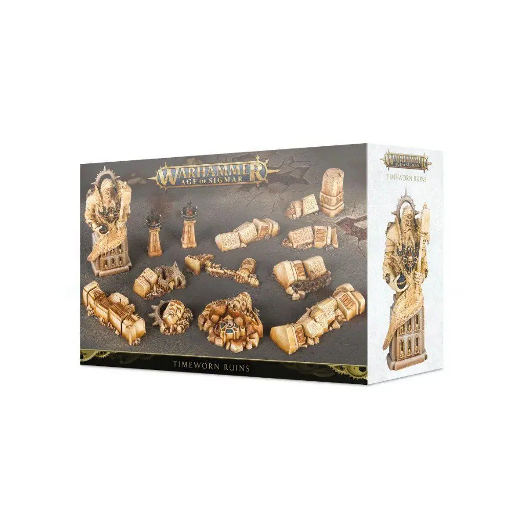 Set aus 13 Figuren mit 34 Teilen Games Workshop Warhammer AoS - Dominion of Sigmar: Timeworn Ruins