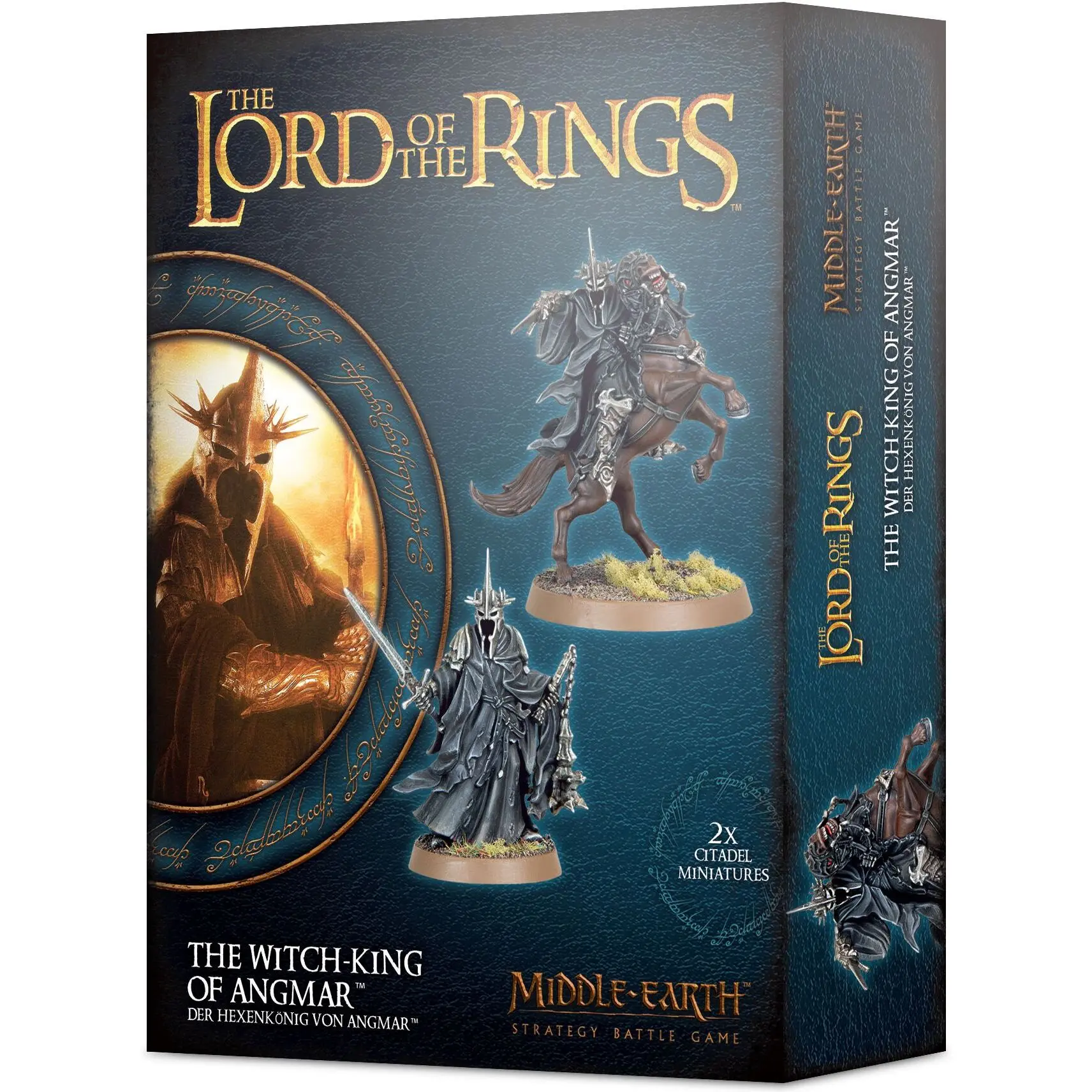 2 x 22-teilige Actionfiguren - Der Hexenkönig von Angmar Games Workshop Warhammer Middle Earth