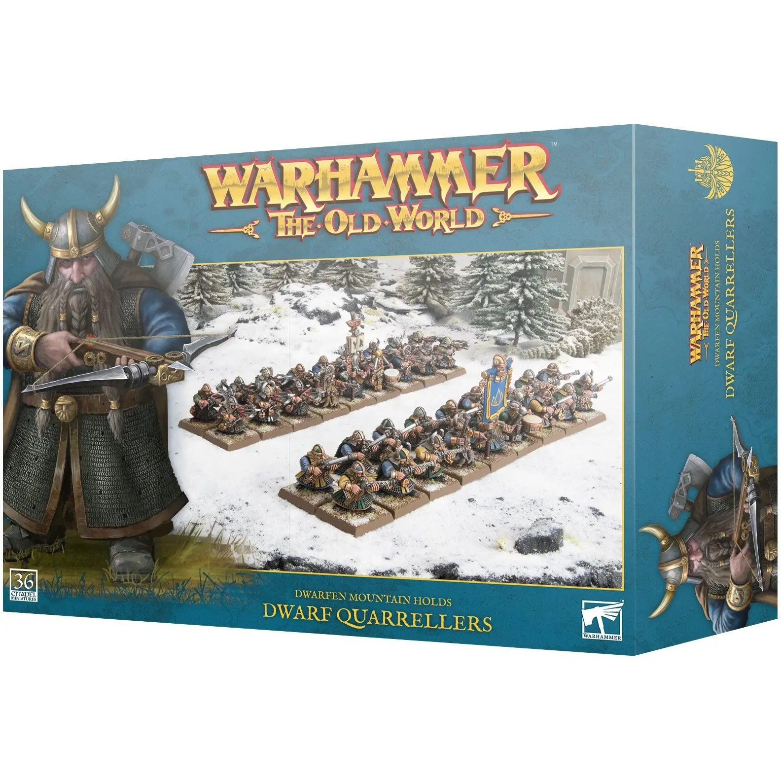 Figurine Games Workshop Warhammer ToW - Dwarfen Mountain Holds Dwarf Quarrellers