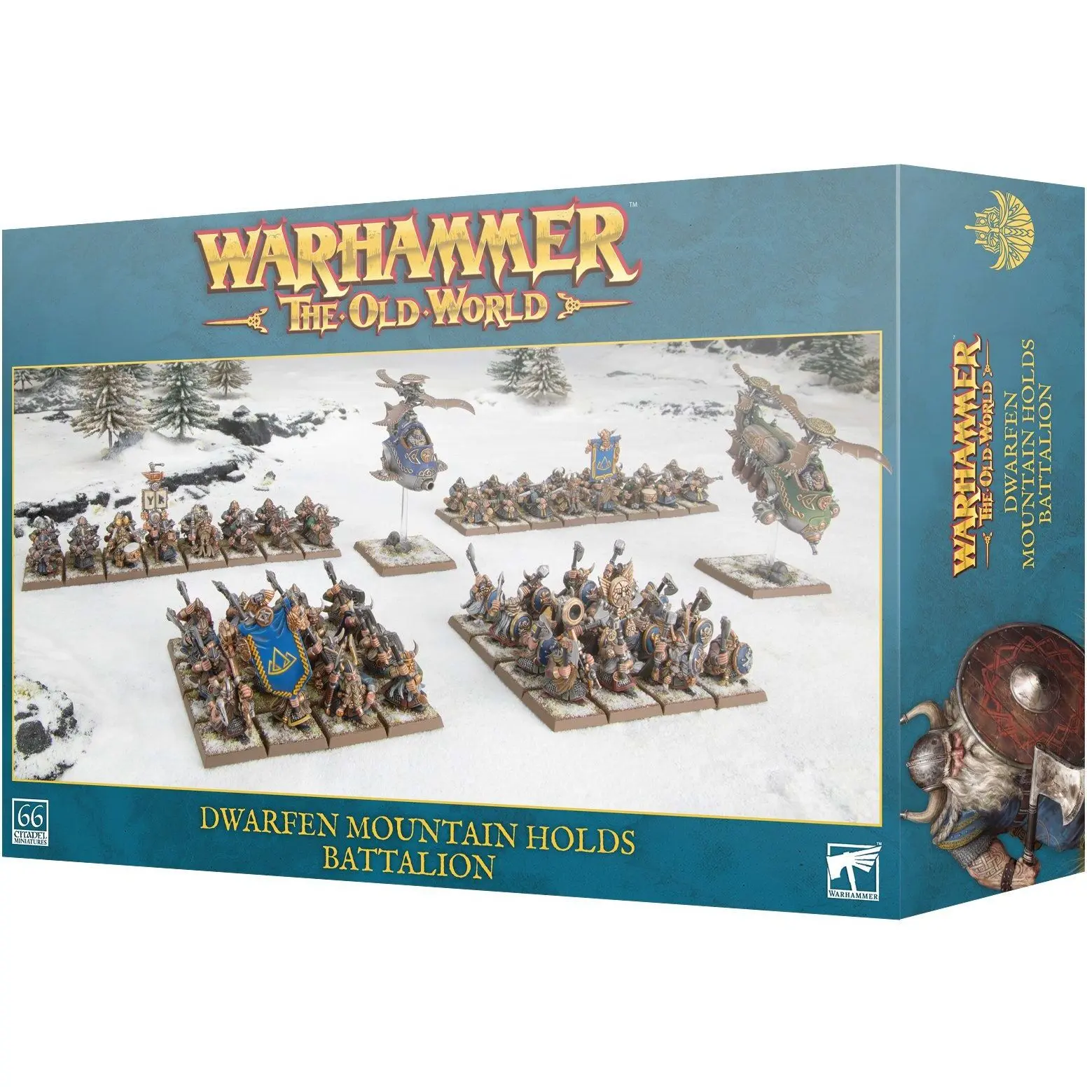 Figurine Games Workshop Warhammer ToW - Dwarfen Mountain Holds : Bataillon