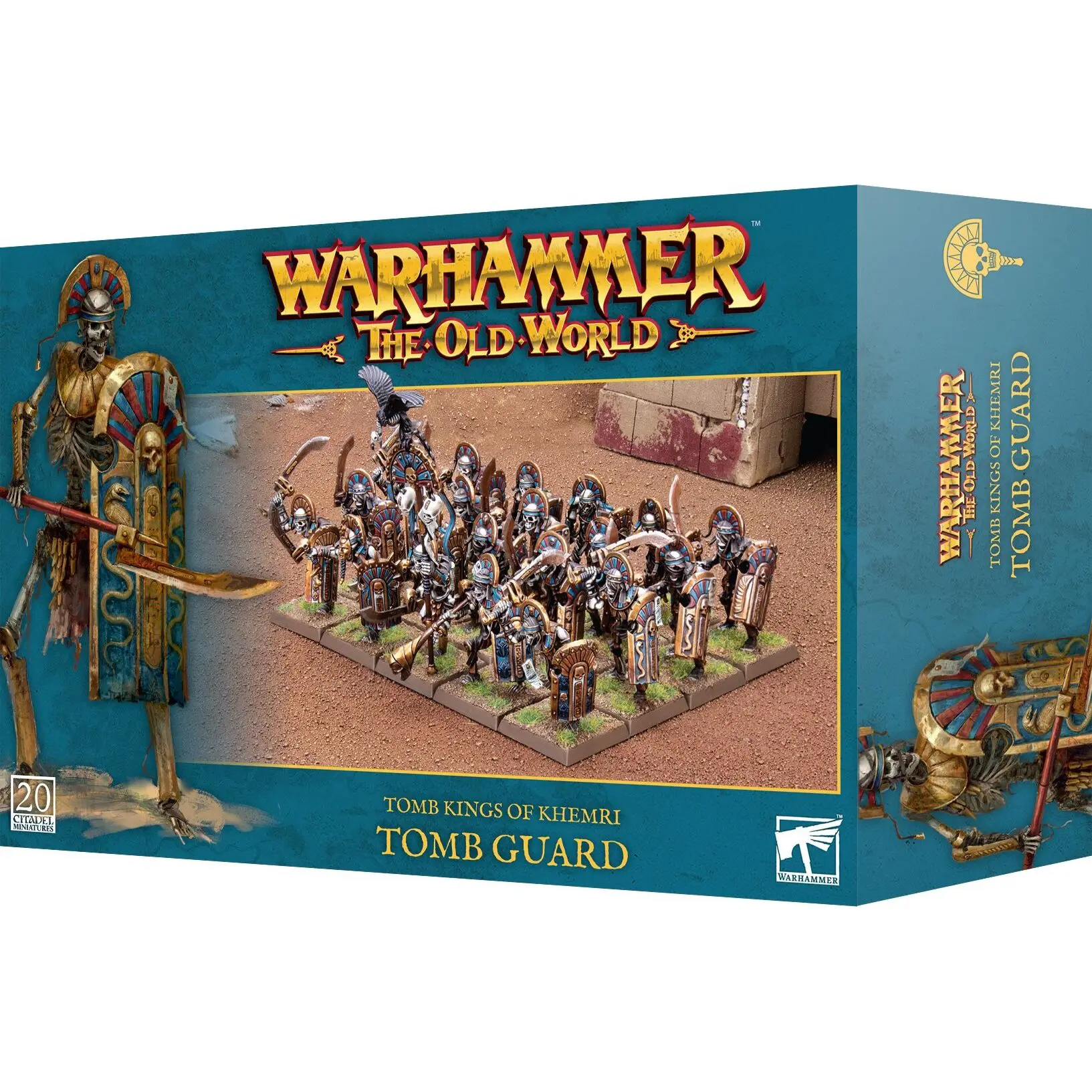 Figurine Games Workshop Warhammer ToW - Tomb Kings of Khemri Gardiens des Tombes