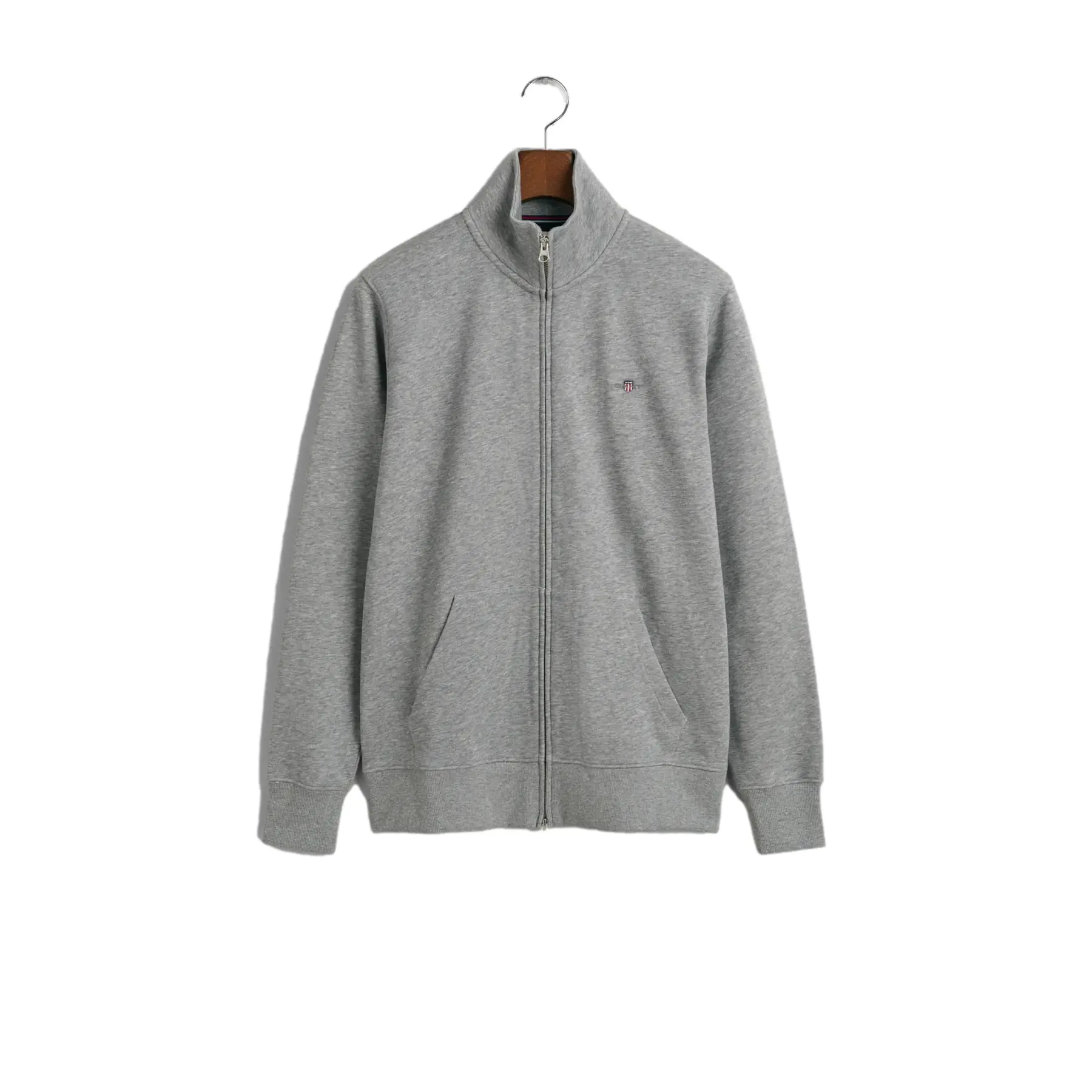 Felpa con zip Gant Reg Shield