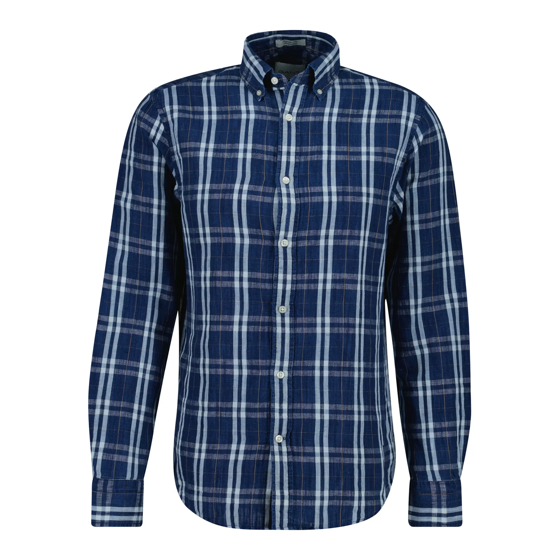Camicia di cotone a maniche lunghe Gant Regular