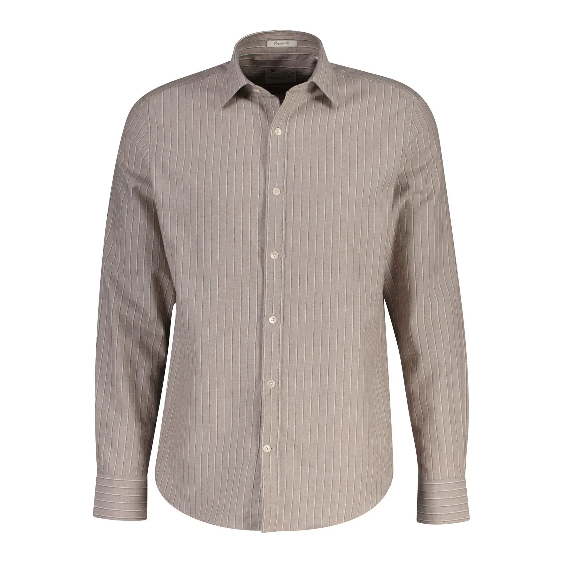 Camicia a righe a maniche lunghe Gant Reg Flannel Melange
