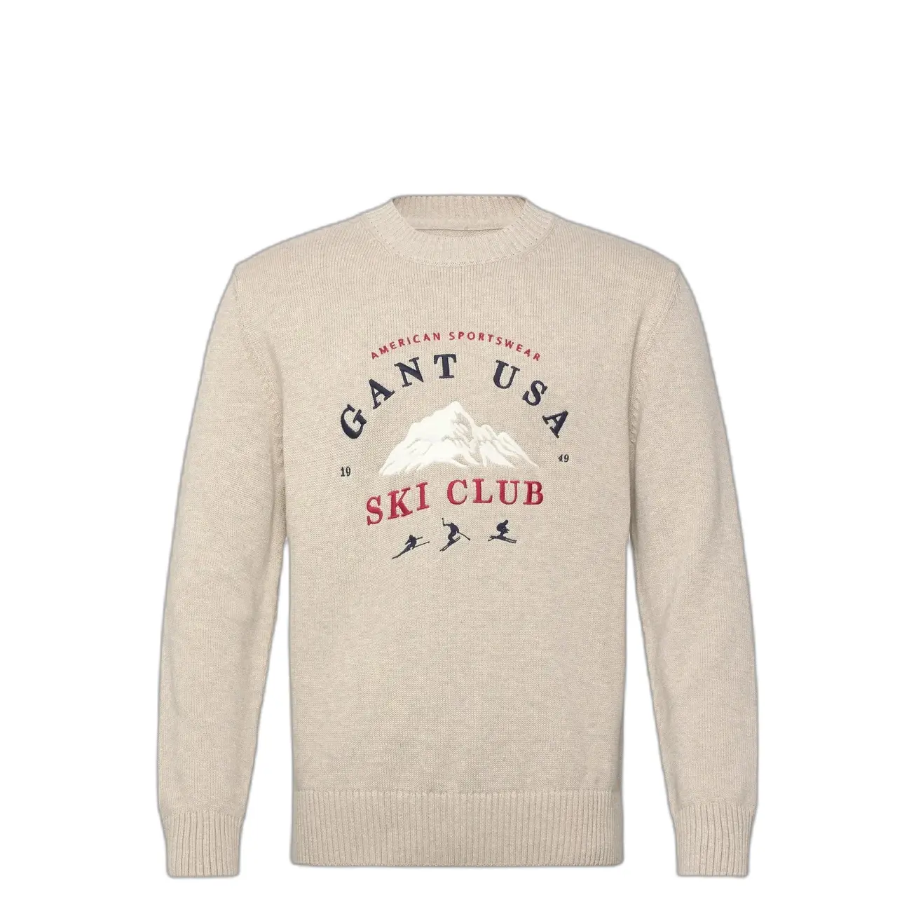 Maglione ricamato Gant Graphic C-neck