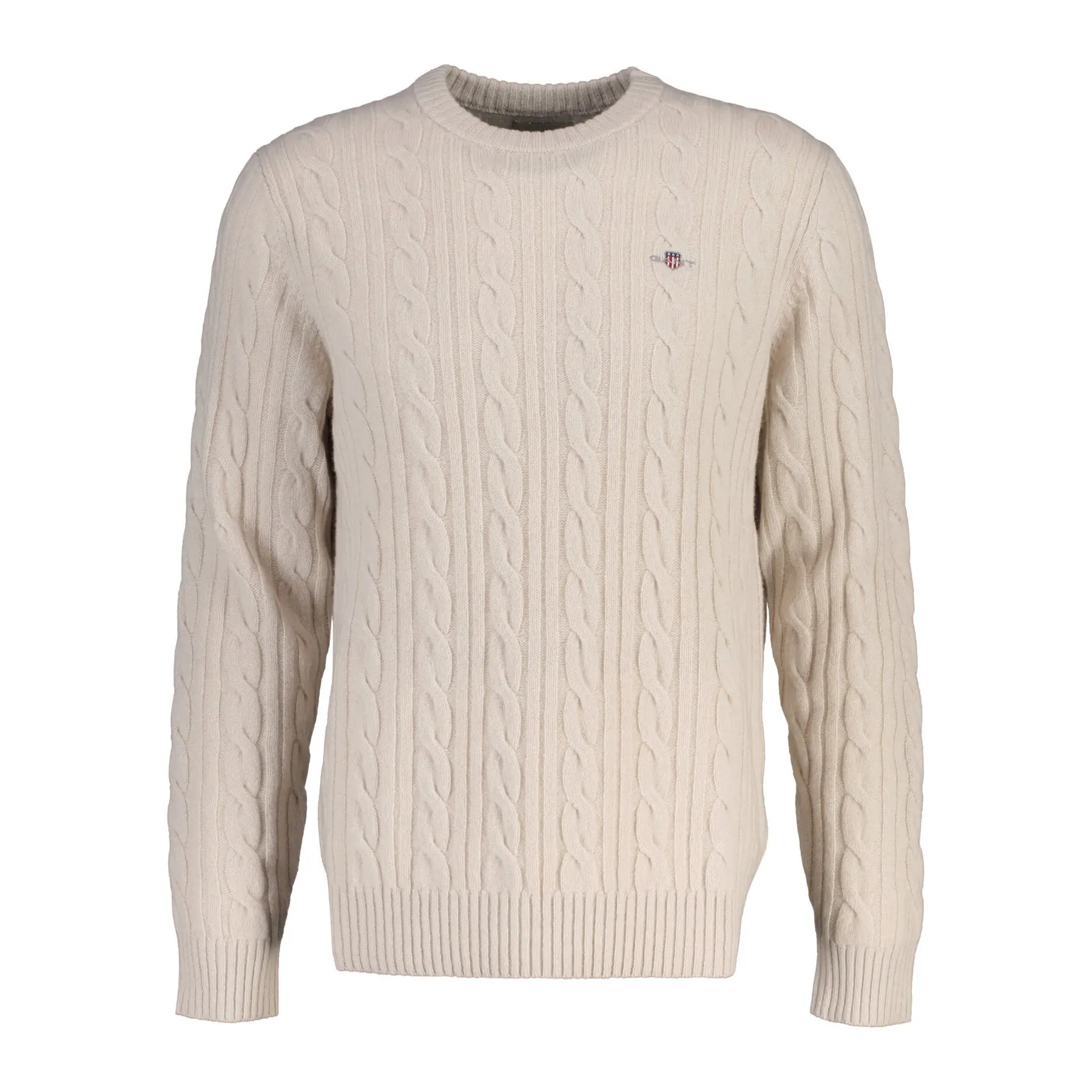 Maglione a collo rotondo in lana Gant