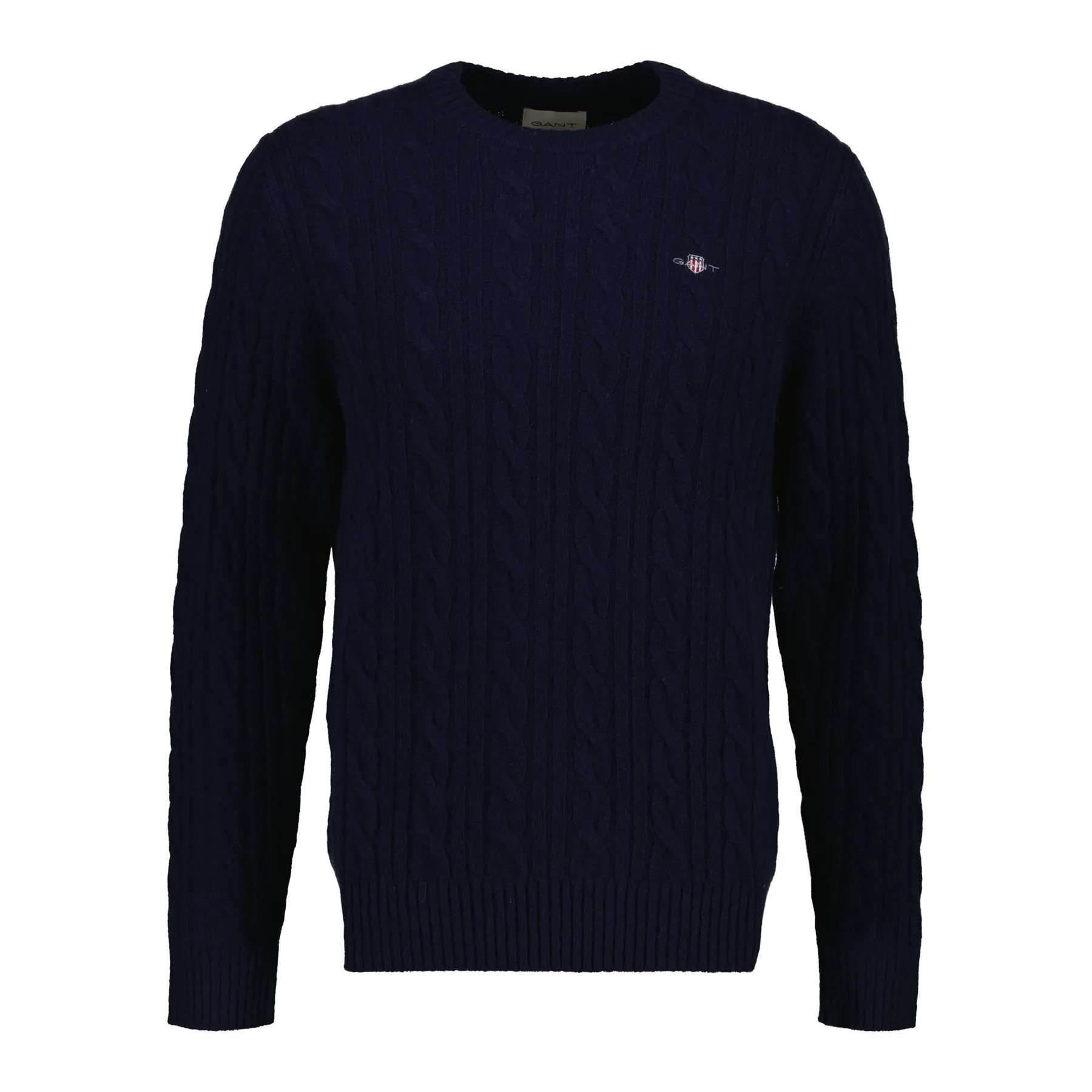 Maglione a collo rotondo in lana Gant