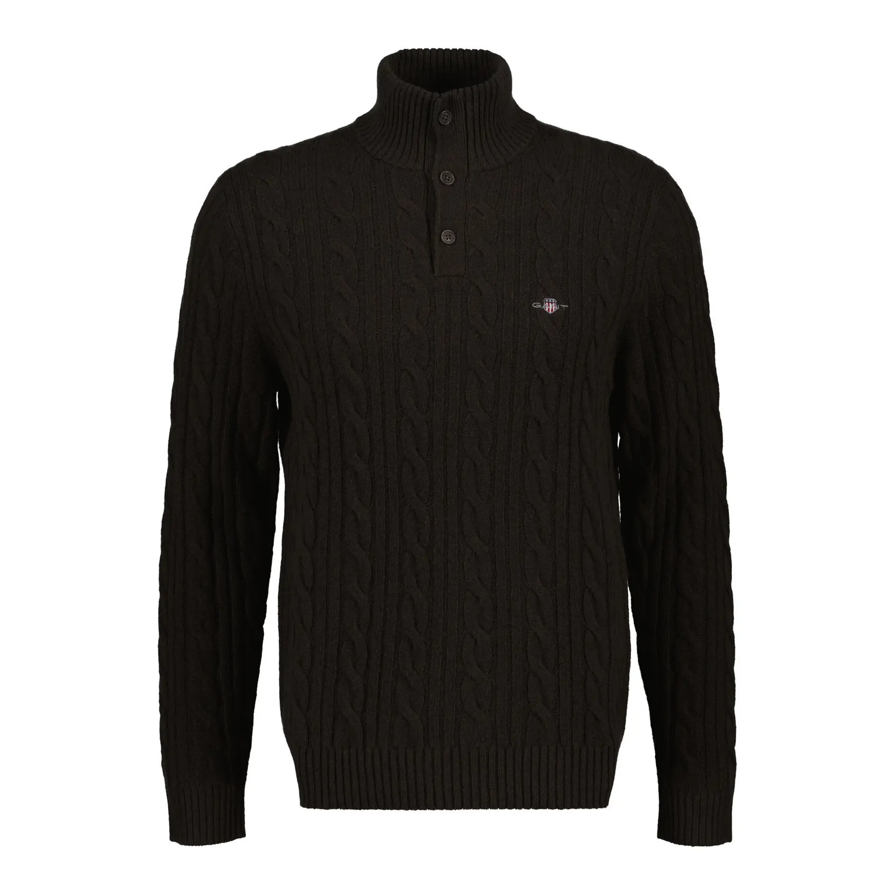 Gant Men's Marron Wool Sweater Hb