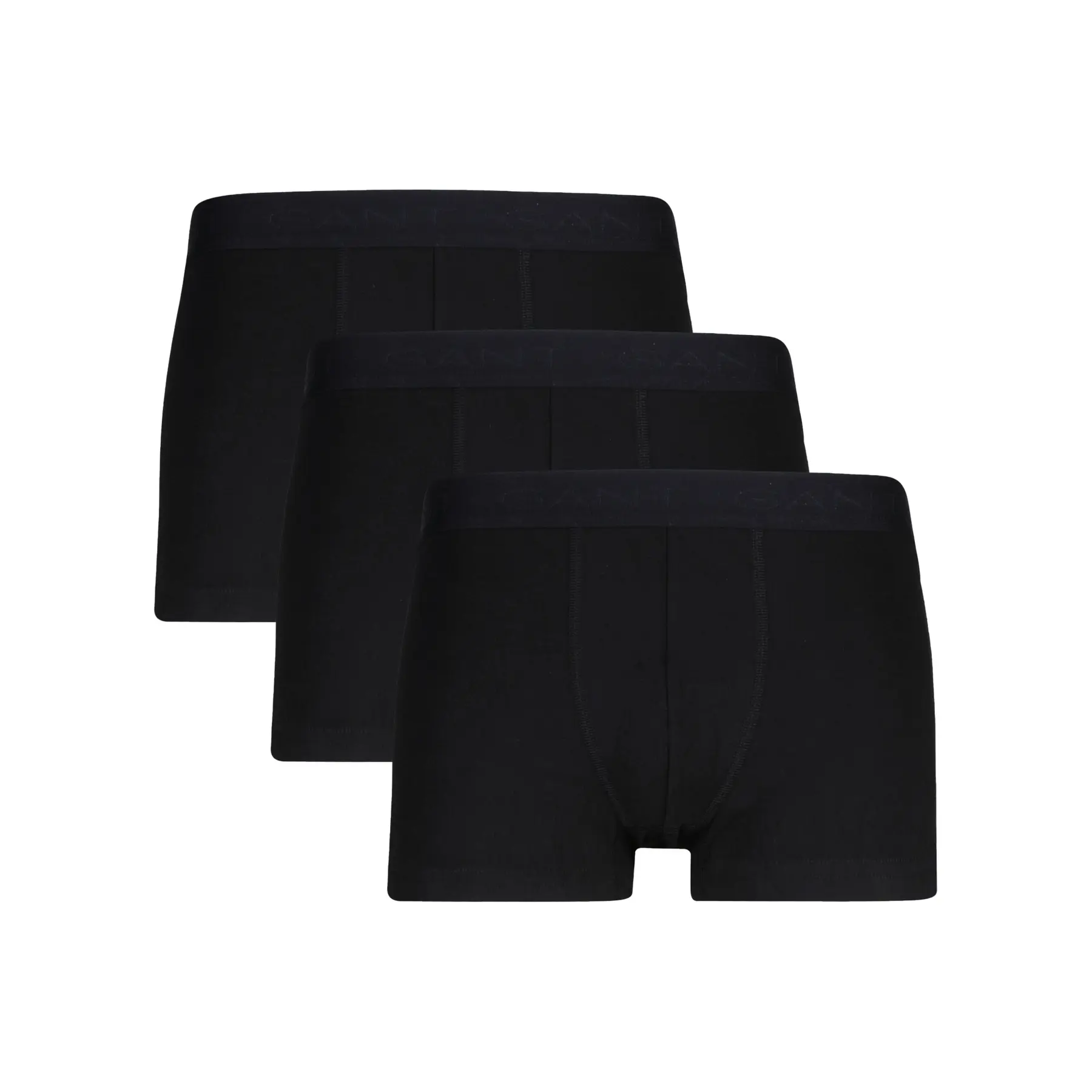 Gant Men's Noir Boxer Shorts (X3)