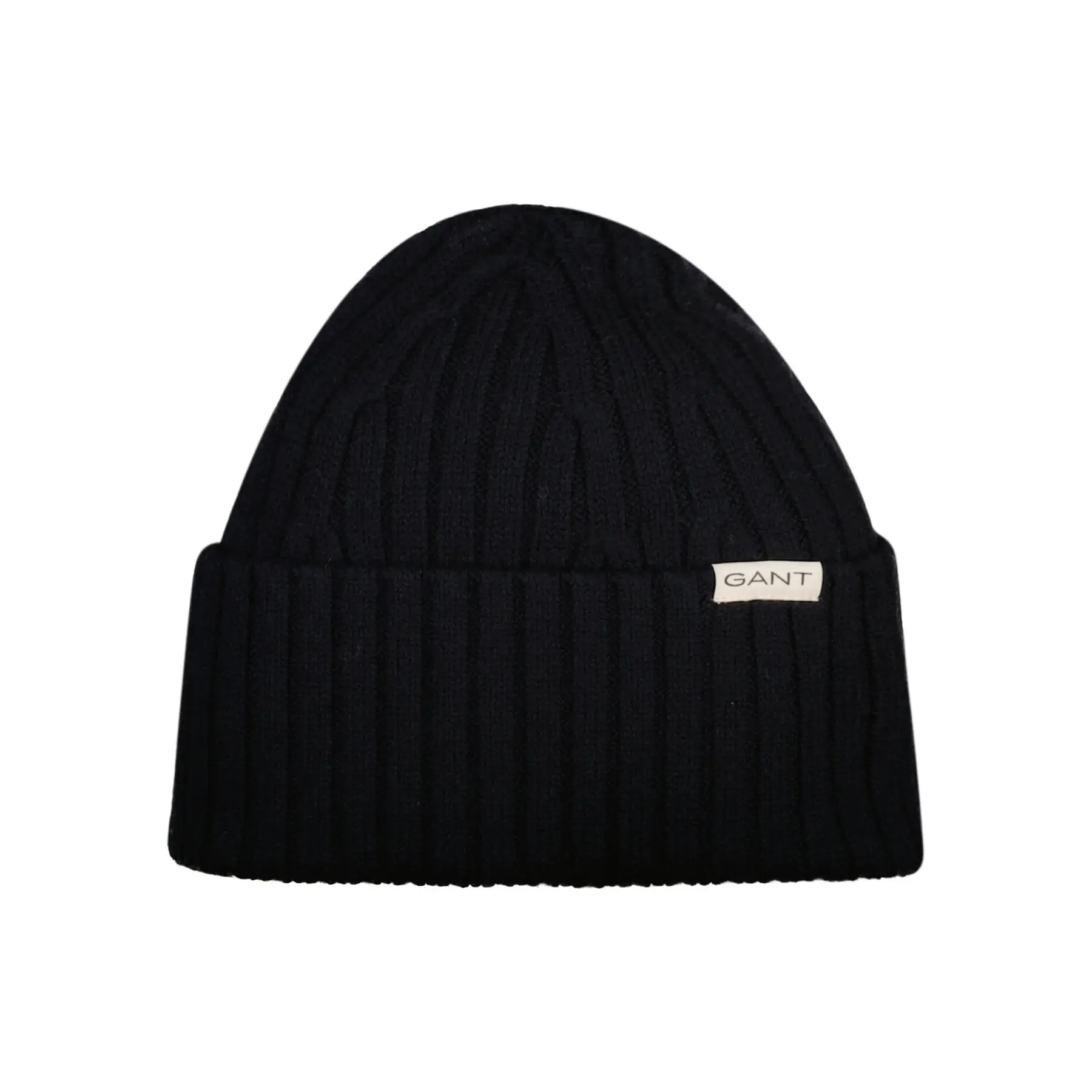 Gant Men's Noir Merino Beanie