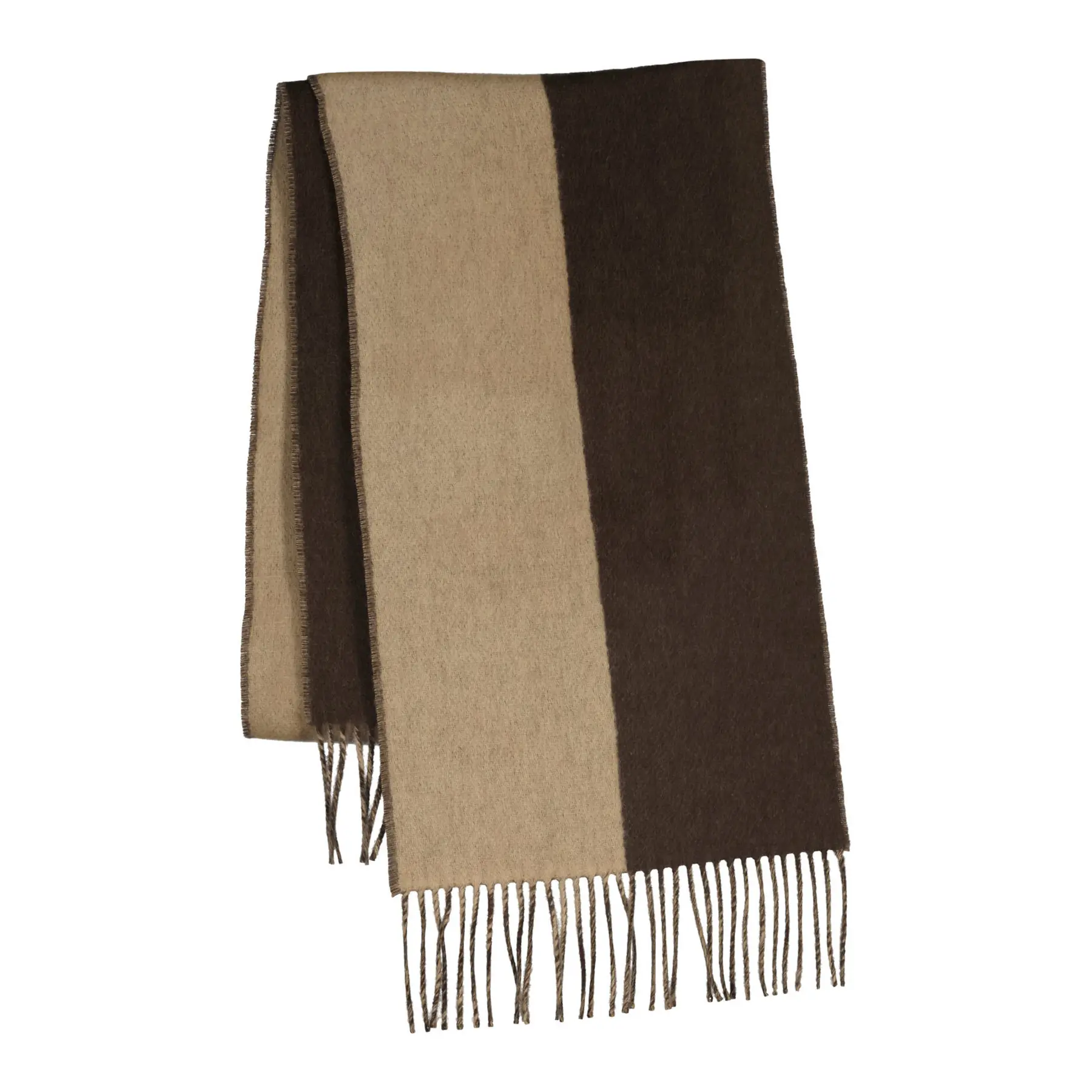 Gant Men's Marron Scarf Logo