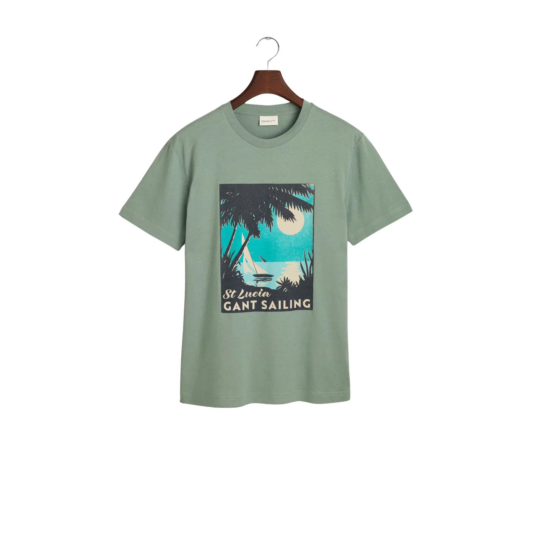 T-shirt Gant Placed Graphic