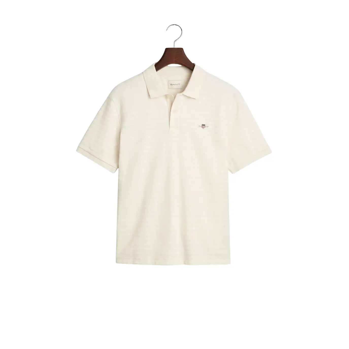 Polo a righe testurizzate Gant
